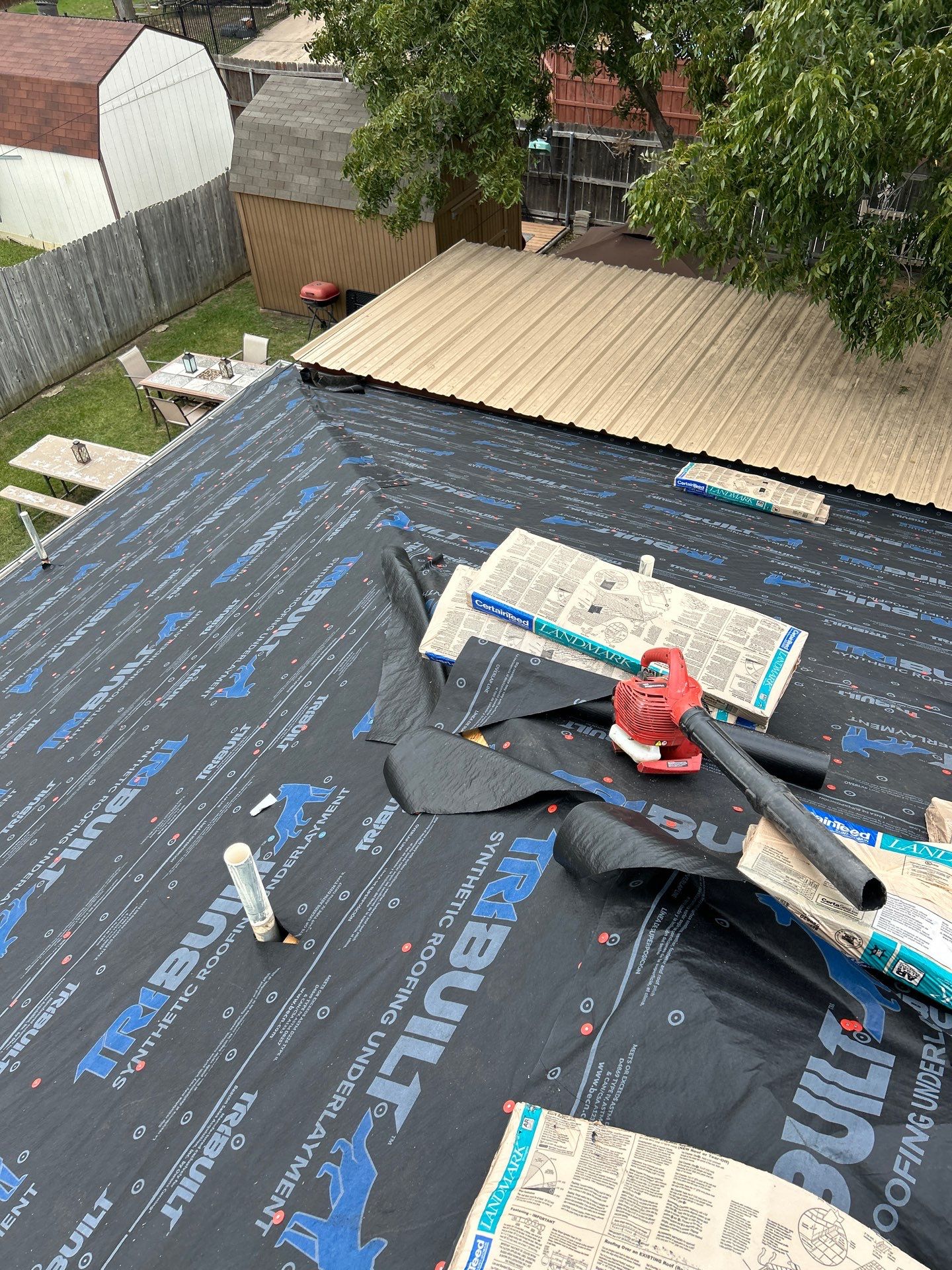 Project in Grand Prairie by Rhino Roofing and General Contracting, LLC