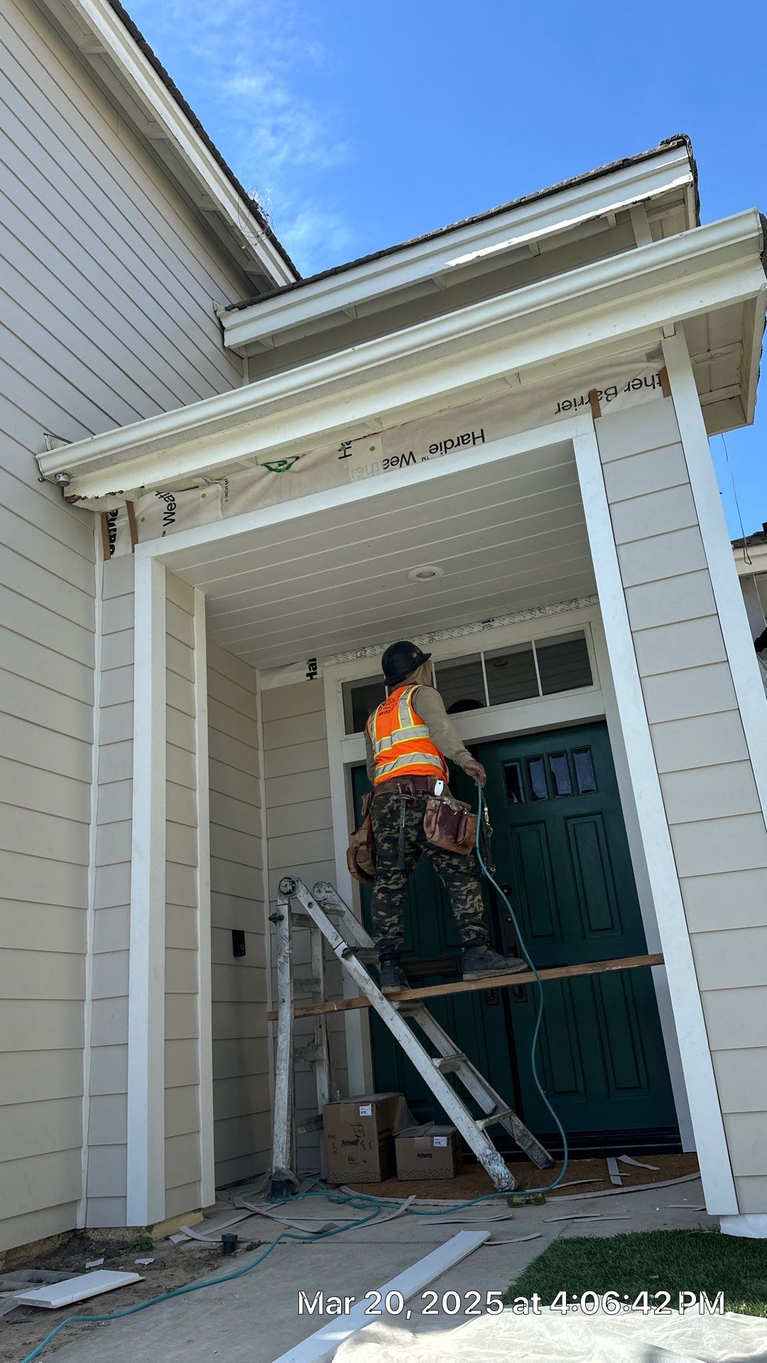 Project in Los Angeles by New Era Siding Inc 