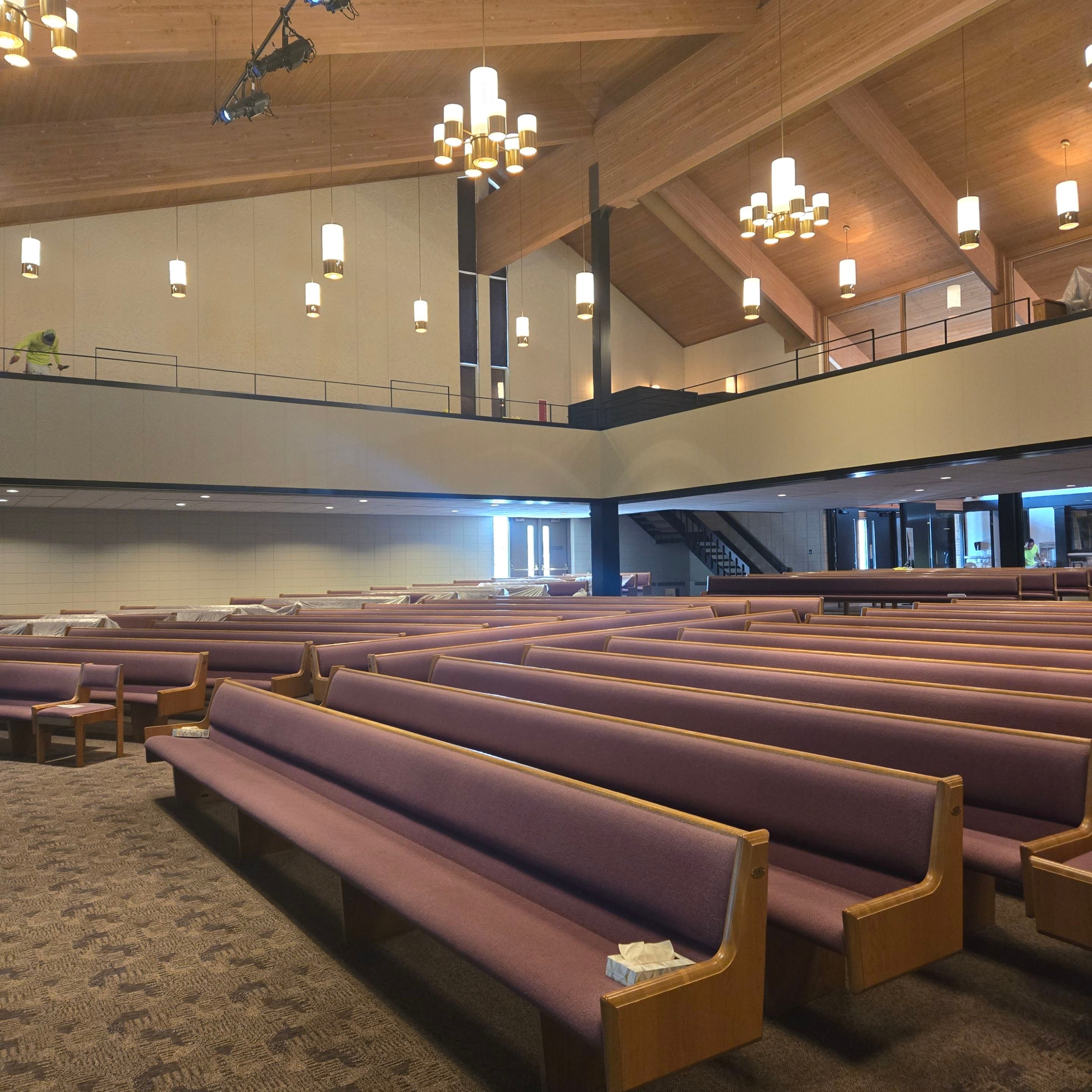 Parkway Church Atrium by Blair Commercial Painting, LLC