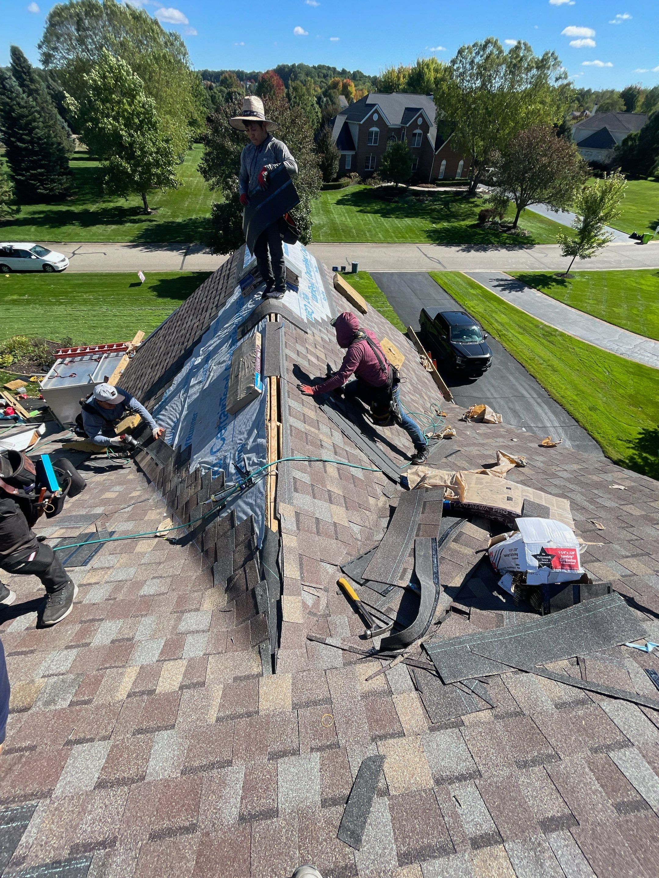Roof Replacement using CertainTeed Landmark Pro by 180 Contractors