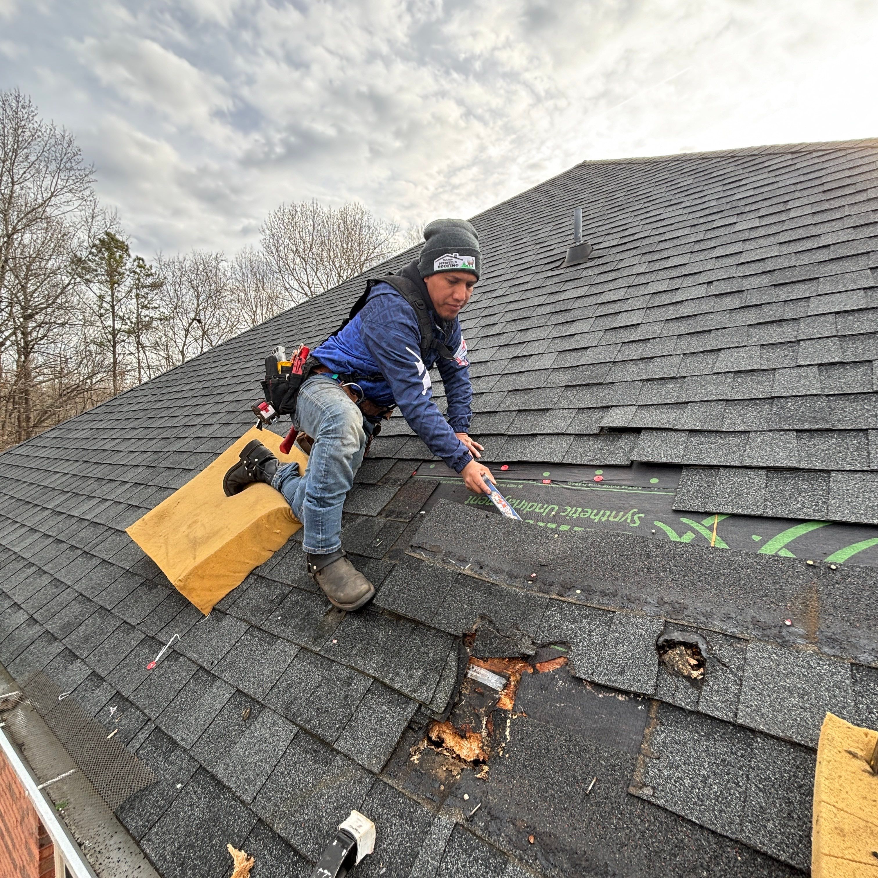 Roof Repair by Deerfield Roofing LLC