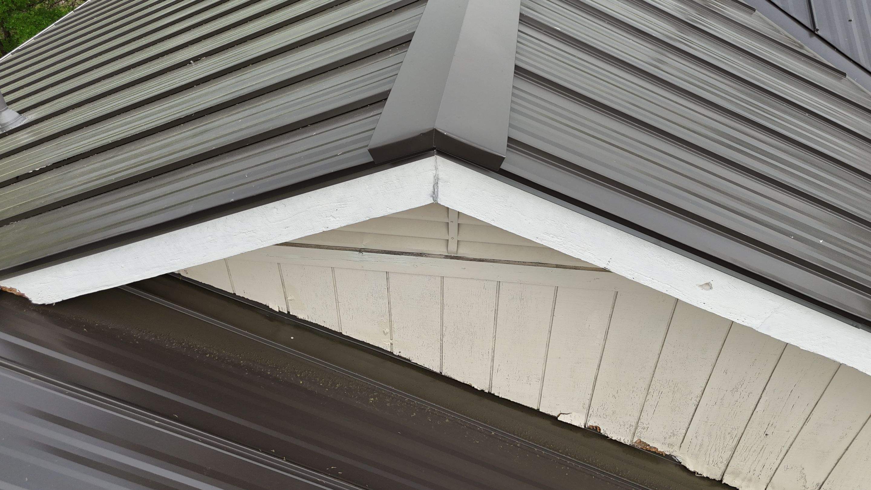 Dark Bronze - L&A Standing Seam with Striations by RoofsOnly.com