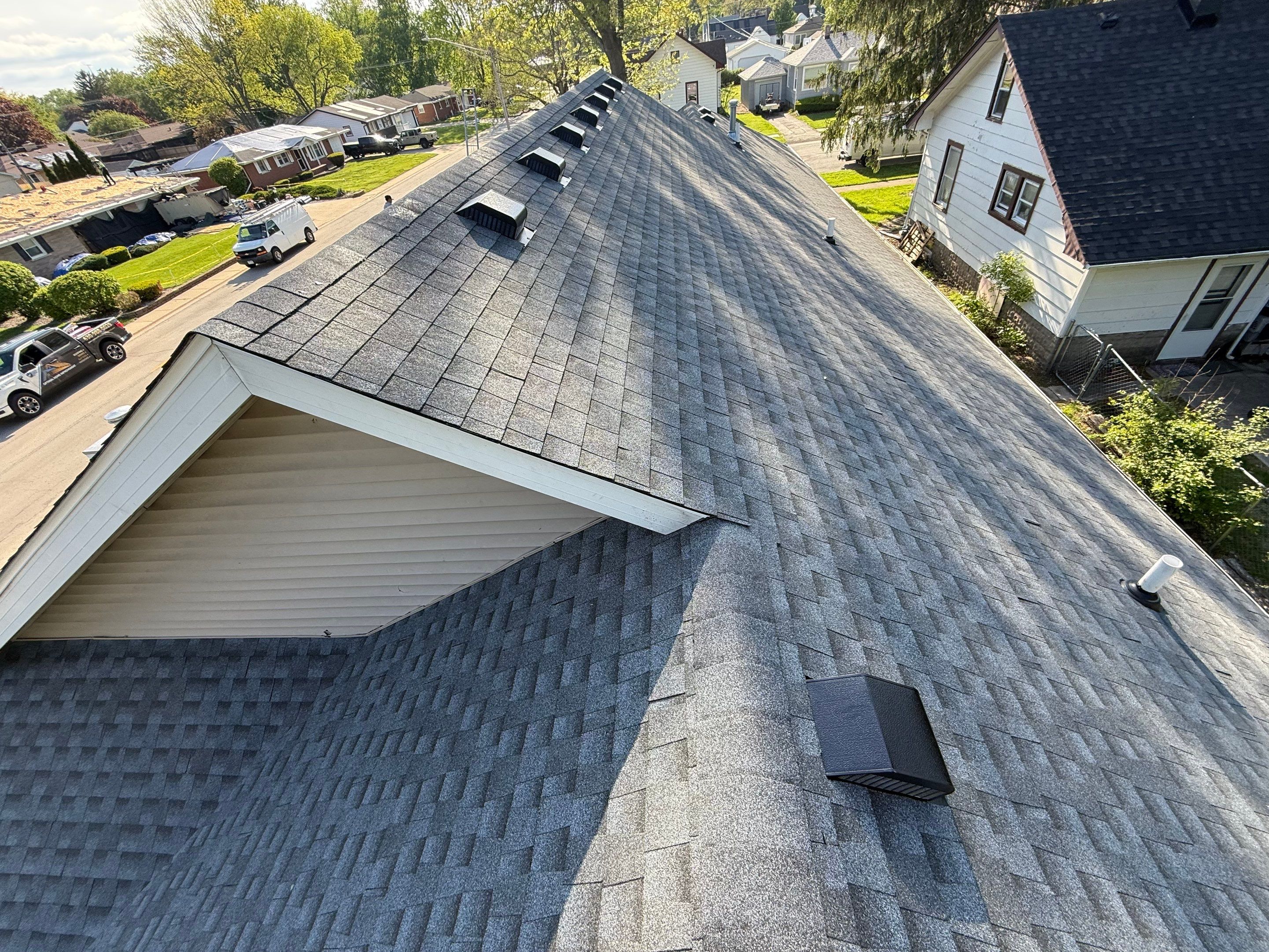 Roof replacement by Optimal Home Improvement 