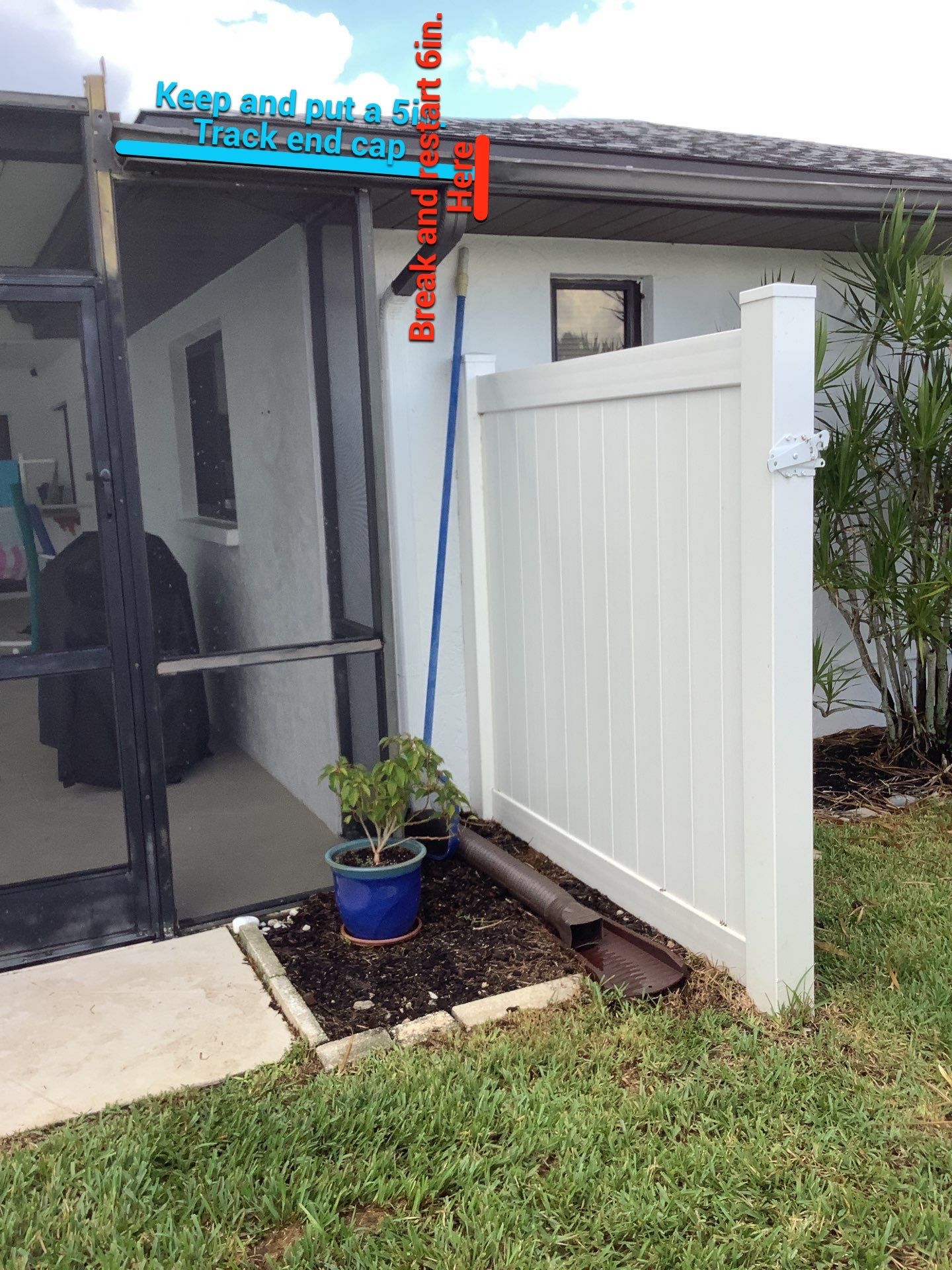 6 Inch Seamless Gutters using Musket Brown Seamless Gutters in Cape Coral FL by Gutter Professors