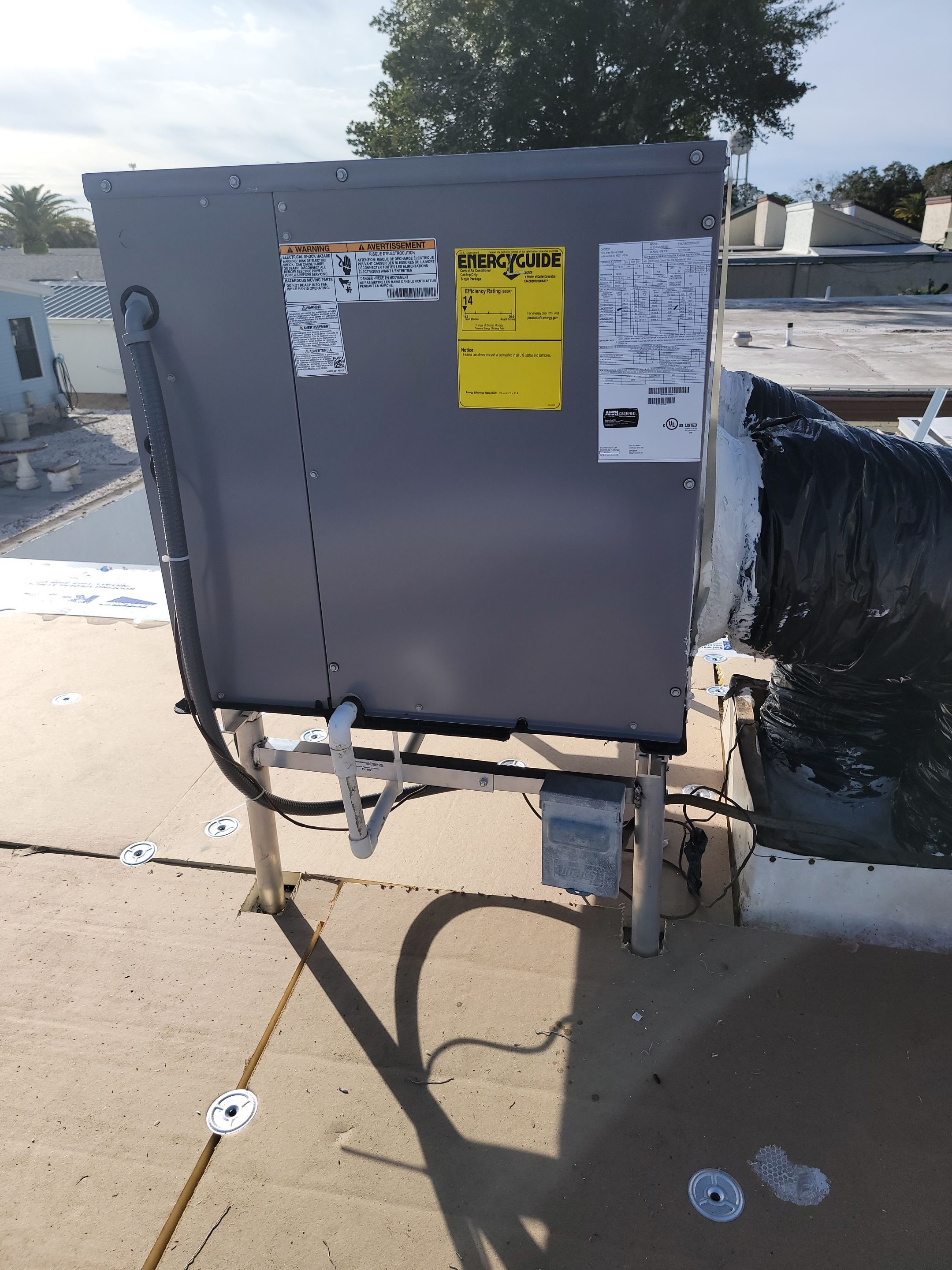 Residential Roofing / Rooftop AC / Gutter Installation by Protek Roofing Heating Air & Solar
