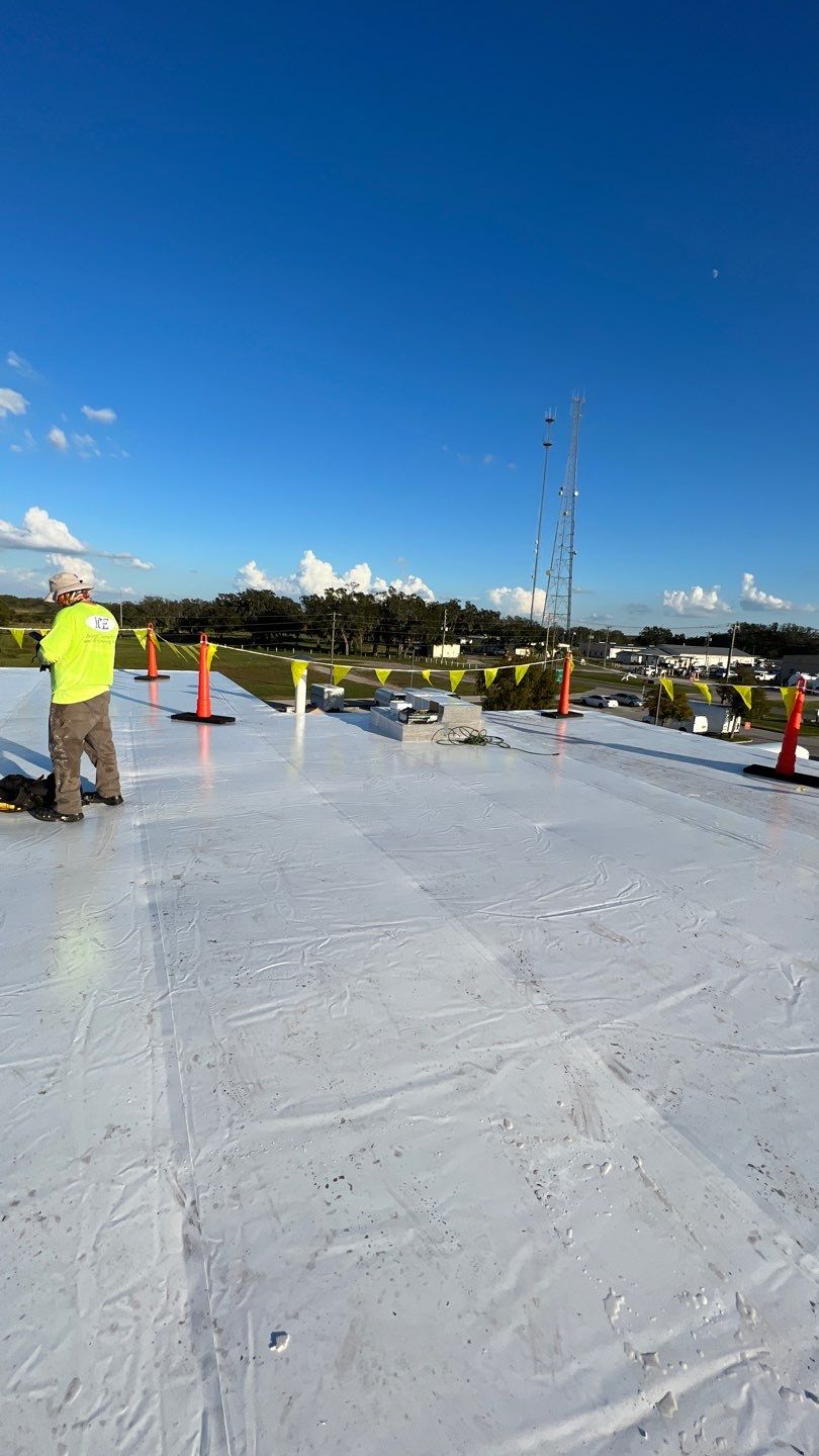 Polk County Jail - Roof Replacement by 1st Class Roofing, Inc.