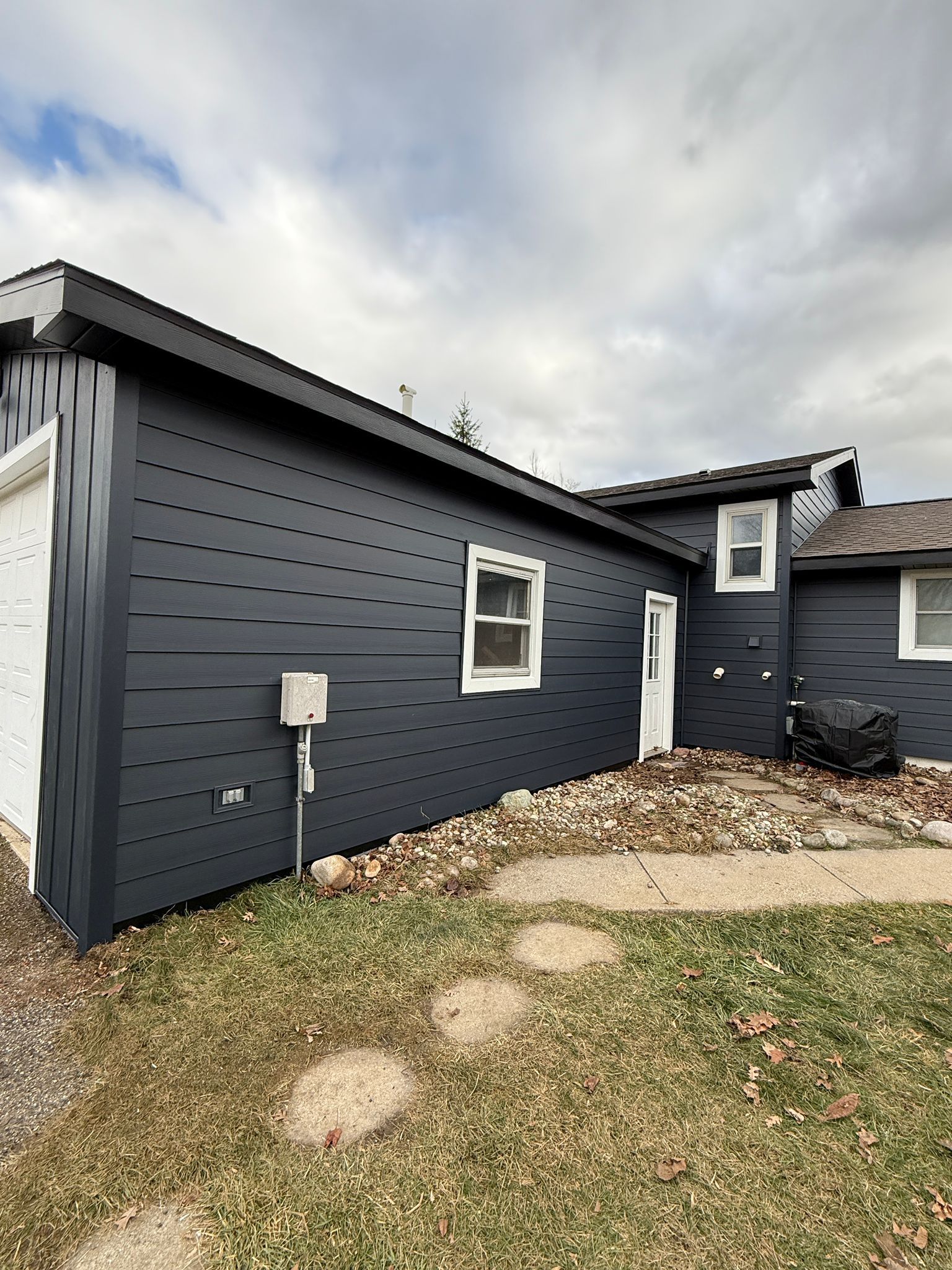 Siding Installation using Alside Composite Siding by Avalon Roofing and Exteriors