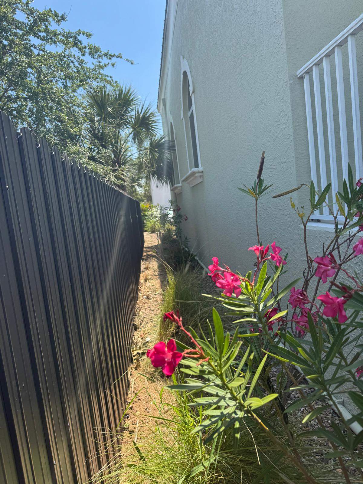 Metal Fence for Illusions Salon & Spa in Punta Gorda by True Fence LLC