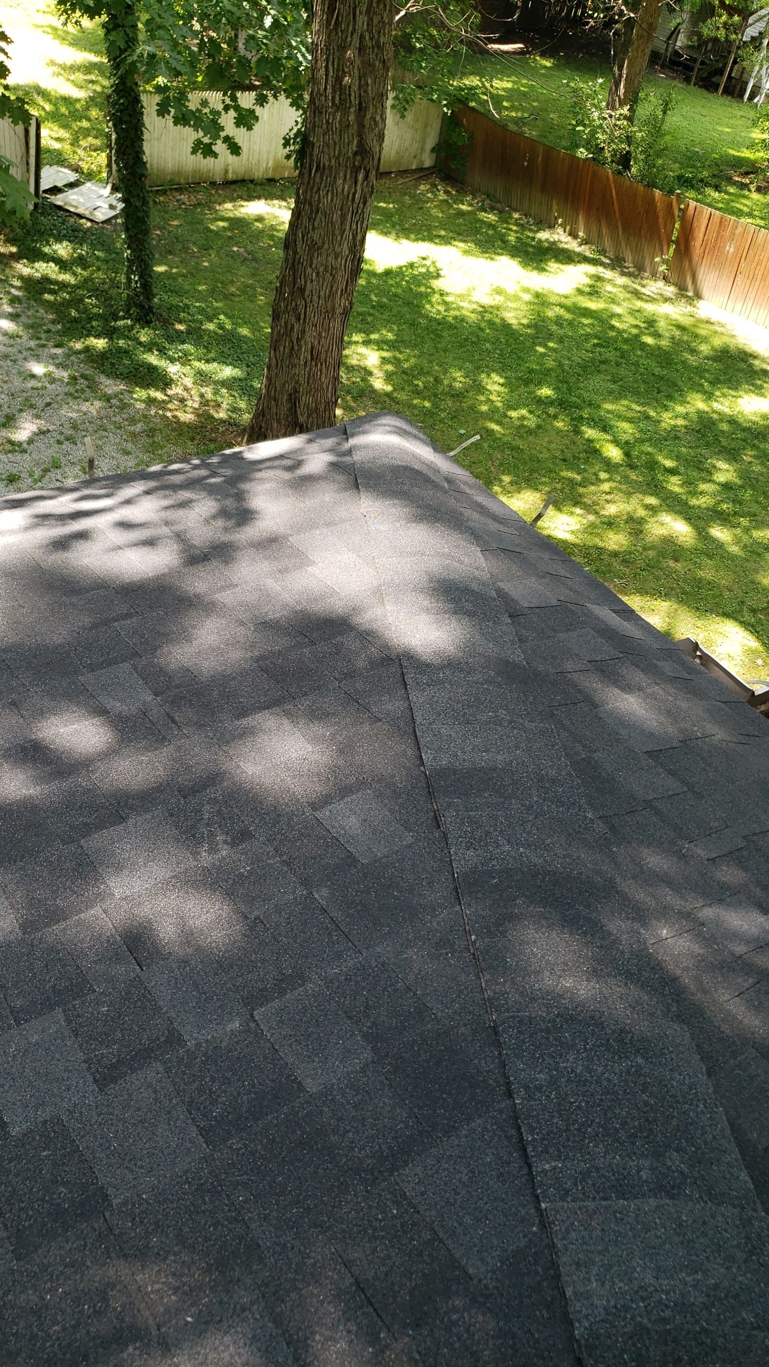 ATLAS PINNACLE COLOR: SCOTCHGARD BLACK DRIP EDGE: WHITE by Eagle Eye Roofing