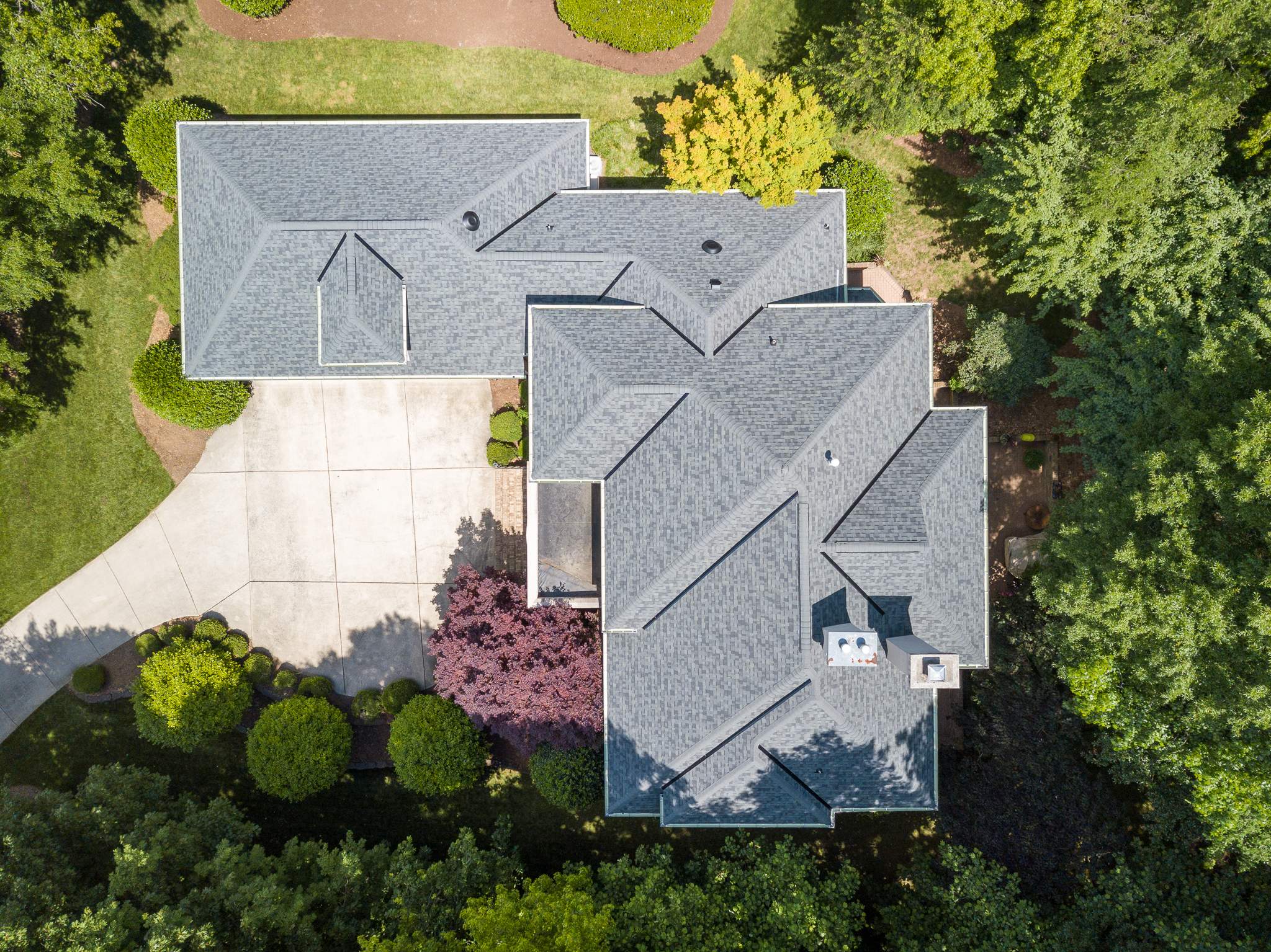 Residential Architectural Shingle Roof Replacement in Charlotte, North Carolina by Merritt Roofing LLC