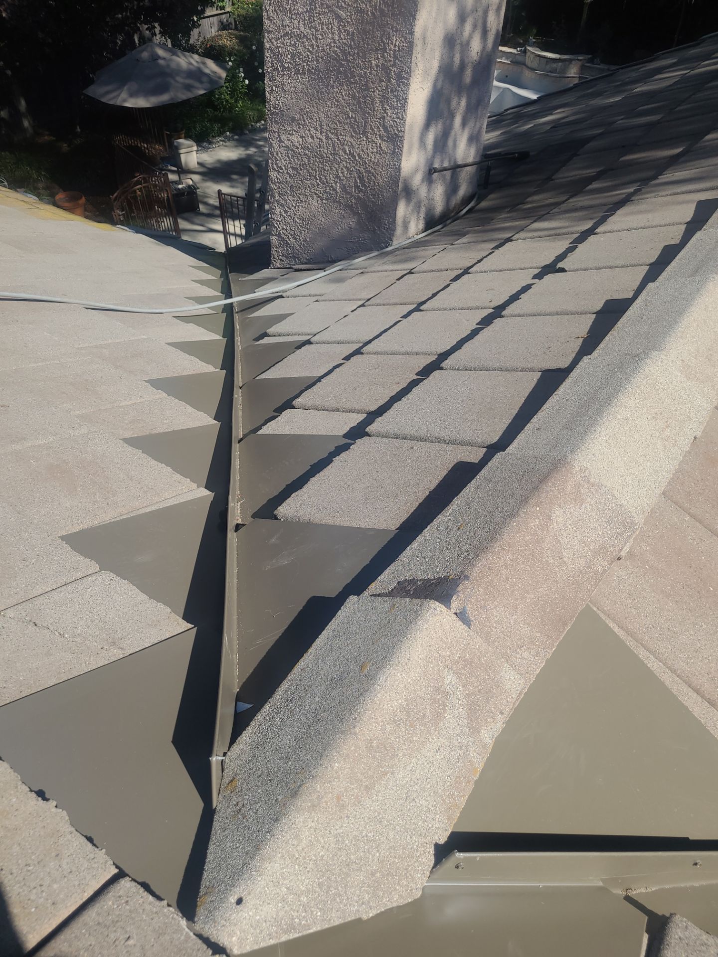 Roof Restore using Valley Armor and Tile Roof Cleaning by Byers Enterprises 