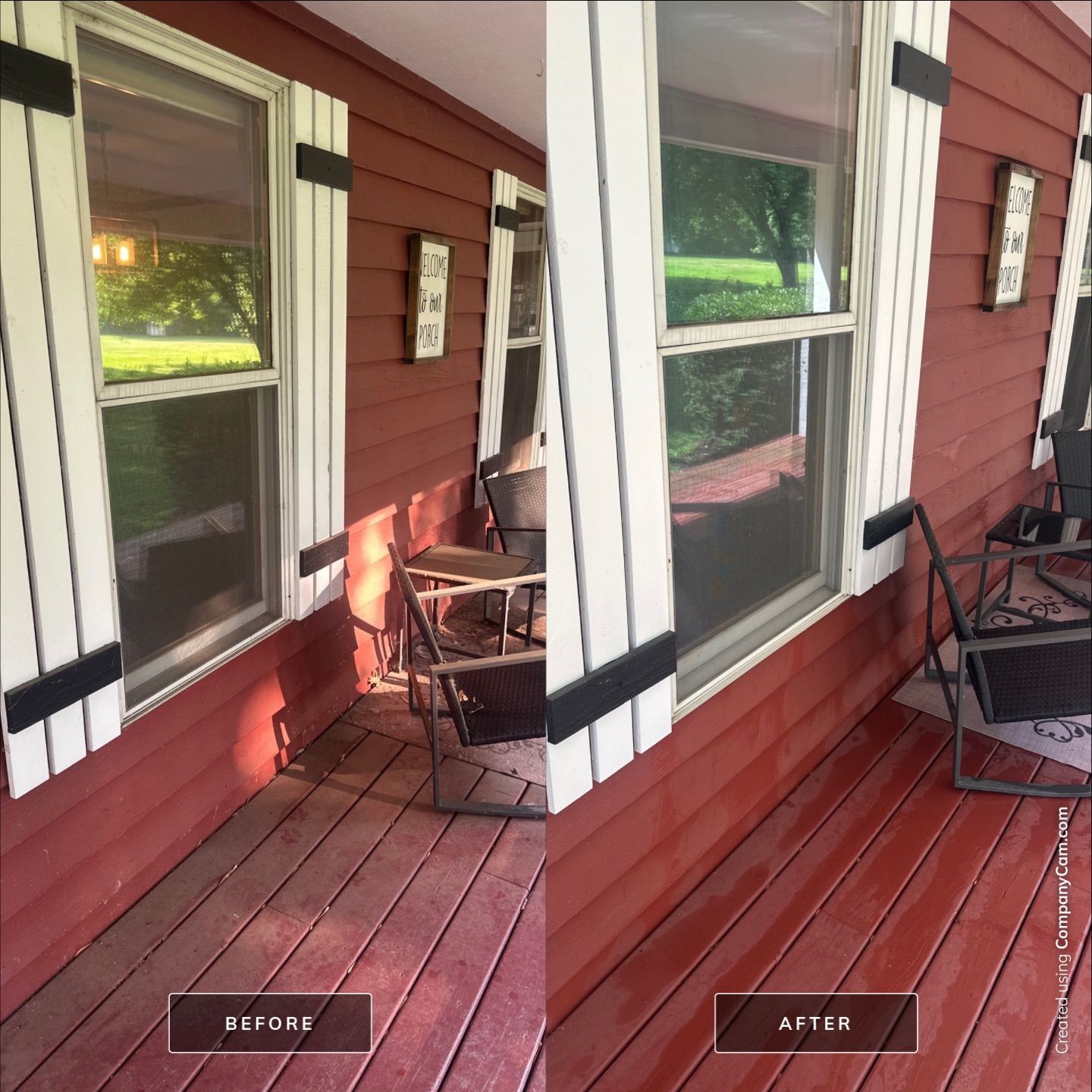 Project in Johnsburg by Simmons Power & Soft Washing