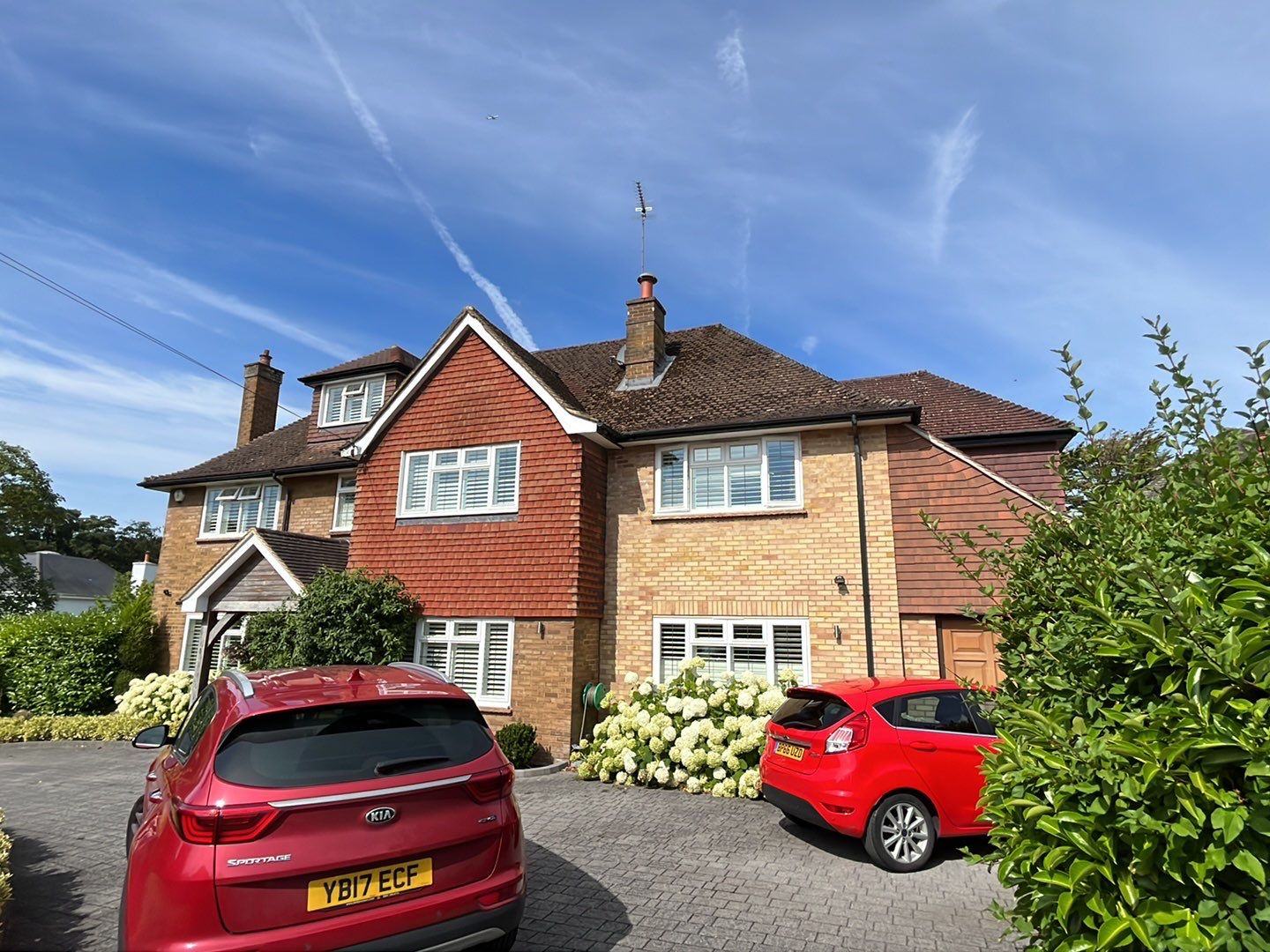 Exterior Clean - Roof - Patio - Driveway using Honda 15lpm Low Pressure Washing Machine by Ges Exterior Cleaning ltd