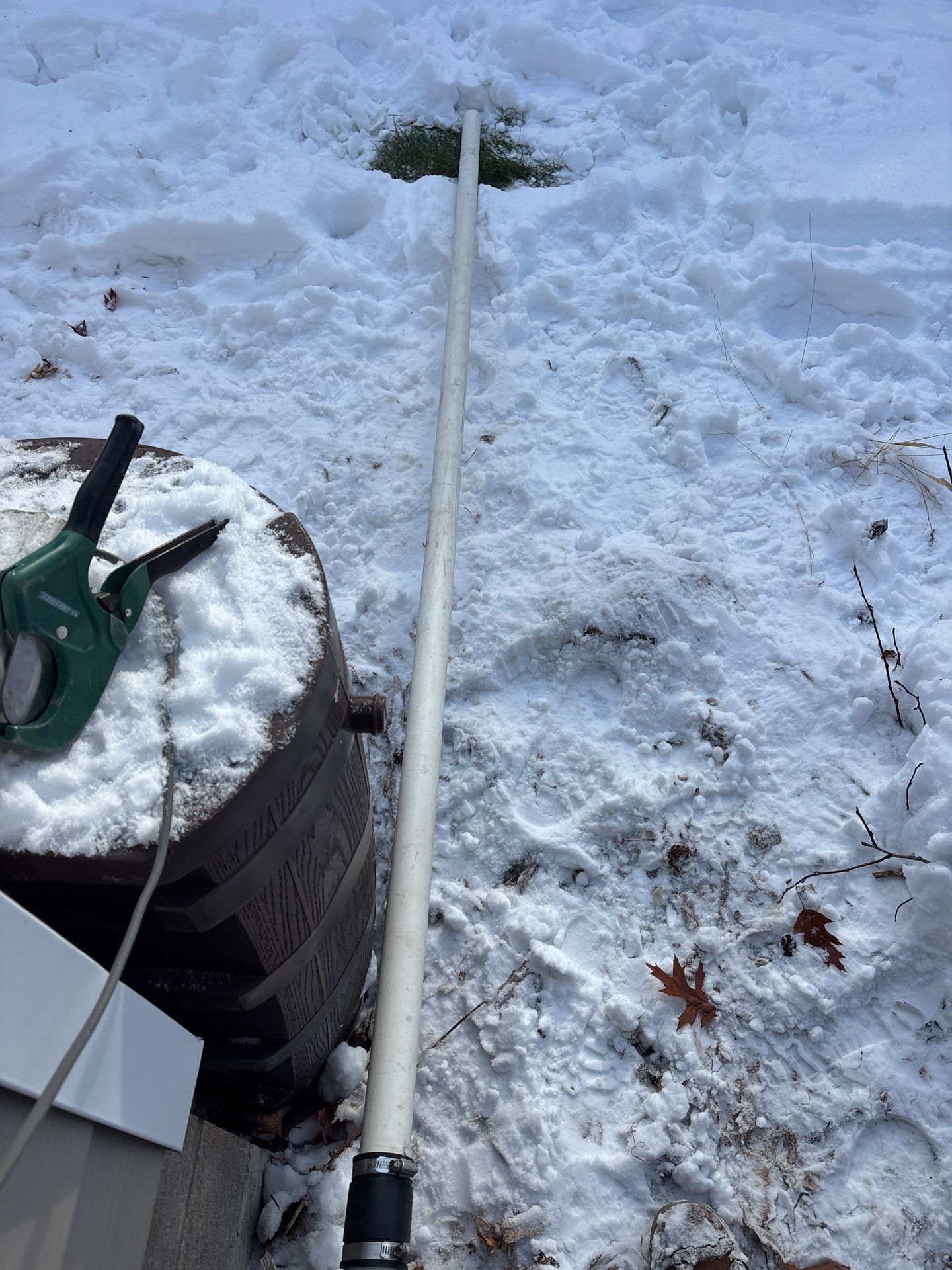 Drain tile for Kael in New Brighton by Waterproofing Northeast