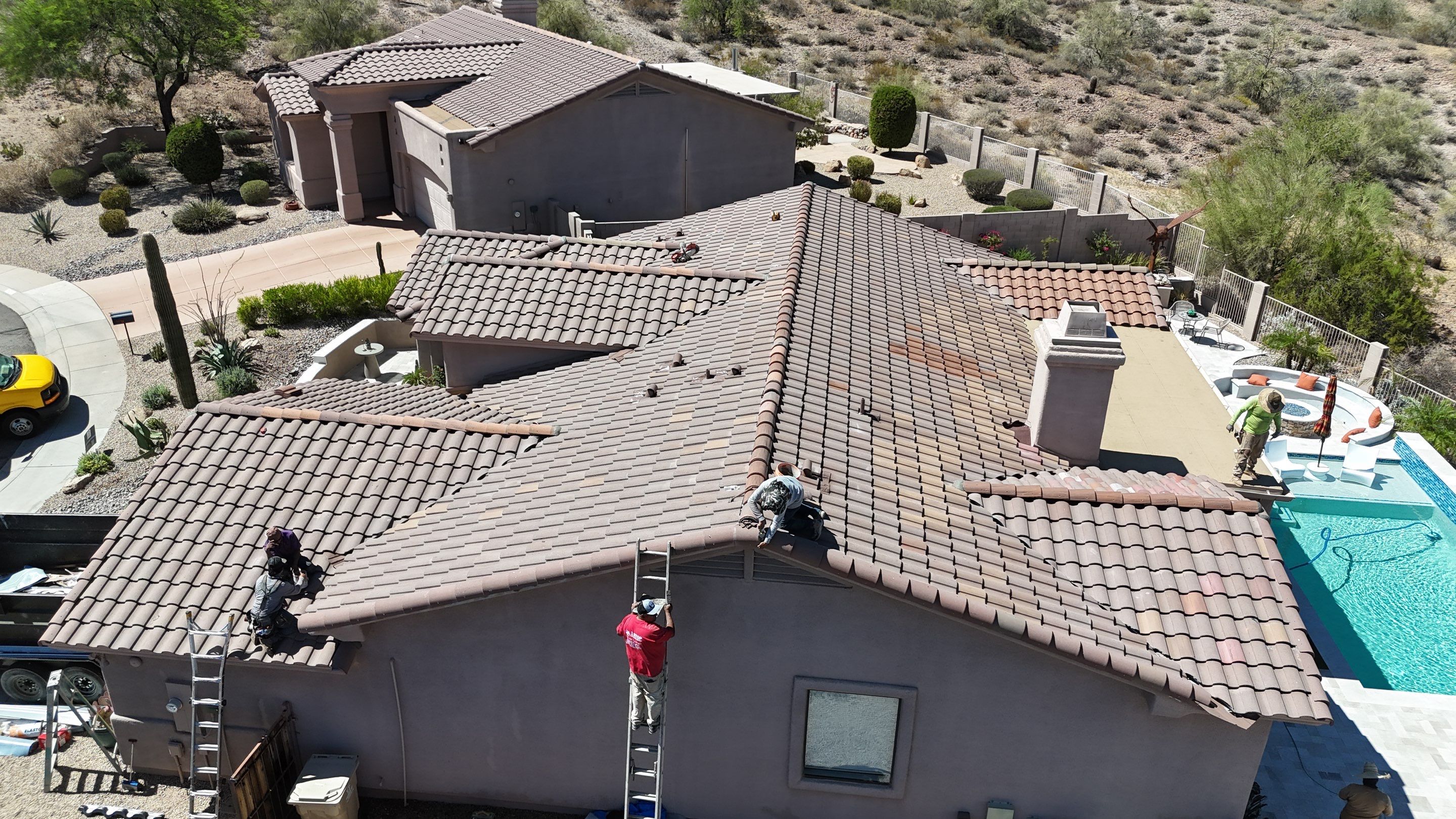 Project in Fountain Hills, AZ by Saint Roofing