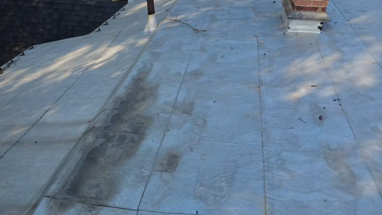 Middletown Mansion Restoration Project - Low Slope Roof by Level Up Roofing and Restoration Services LLC