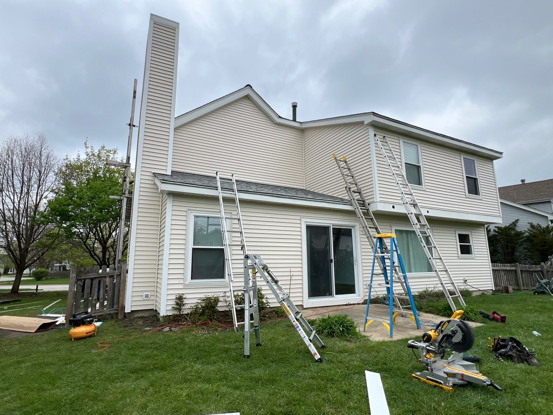 Residential Roofing Installation using Malarkey Roofing by Perfect Exteriors Inc. 