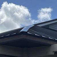 24ga 1.5" Snap-Lock Dark Bronze  by Total Roofing System The Metal Roof Experts
