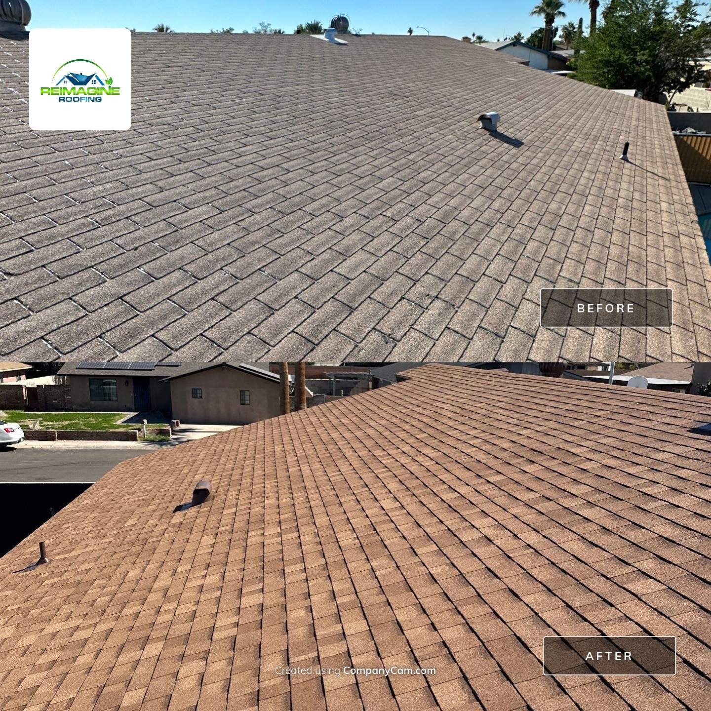 Autumn Brown Shingles by Reimagine Roofing
