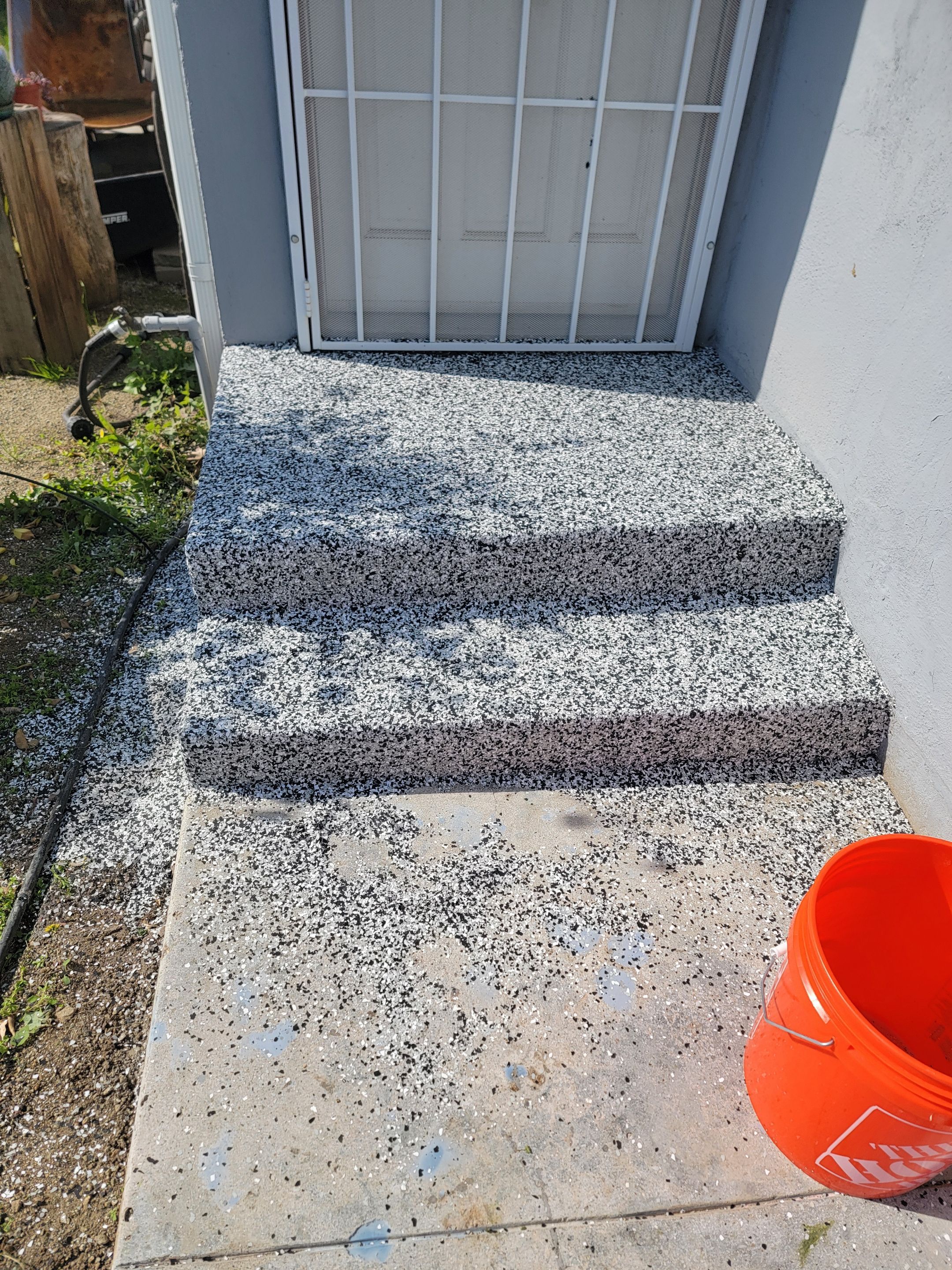 Front Porch and walkway by MGP Coatings