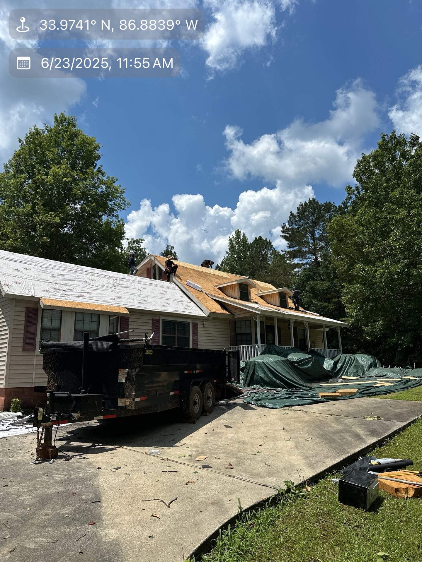 Project in Hanceville by BayCo Roofing