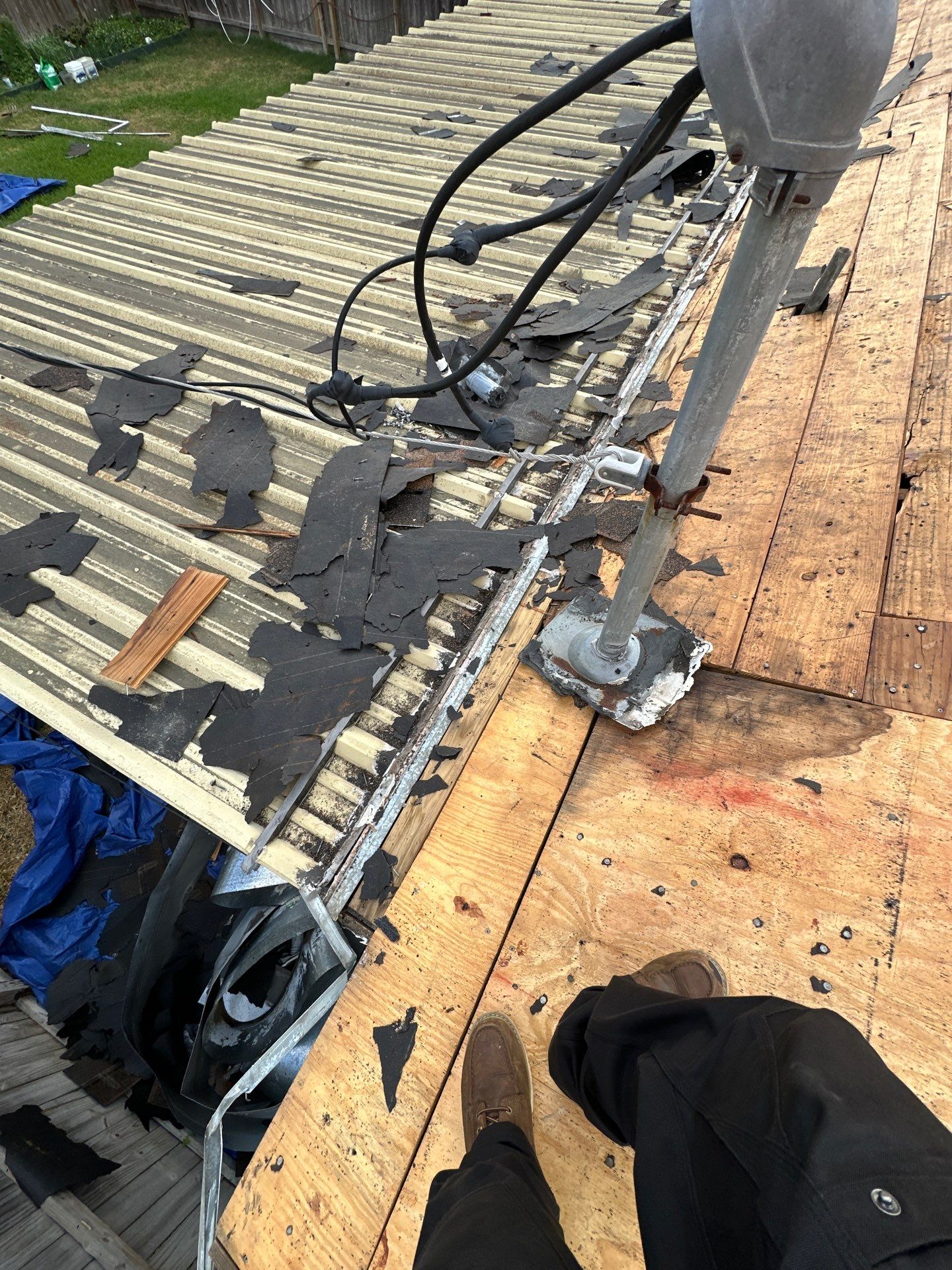 Project in Houston by Motion Roofing
