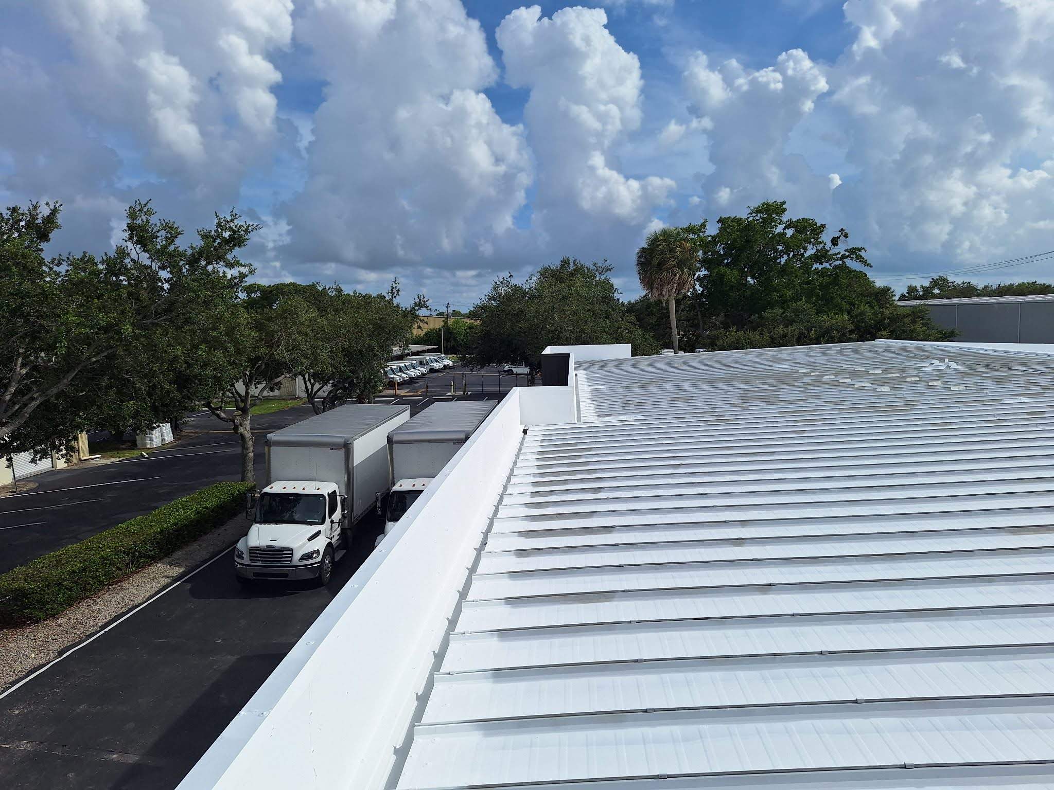 17,576 Sq Ft - Standing Seam Coated in Naples, FL by Southern Roof Solutions