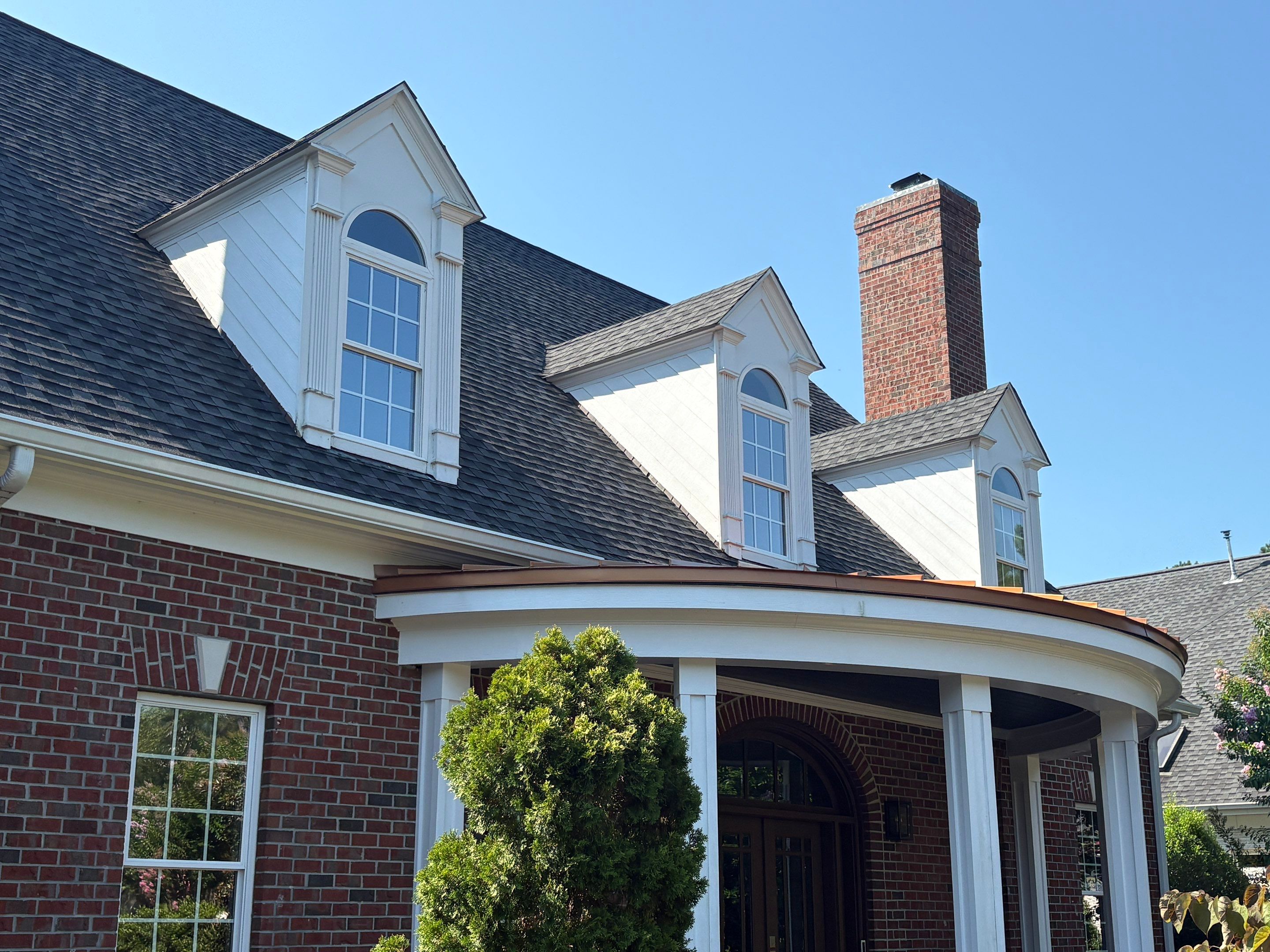 Southport Dormer Siding Replacement and Architectural Trim Restoration by Ideal Siding Wilmington, NC