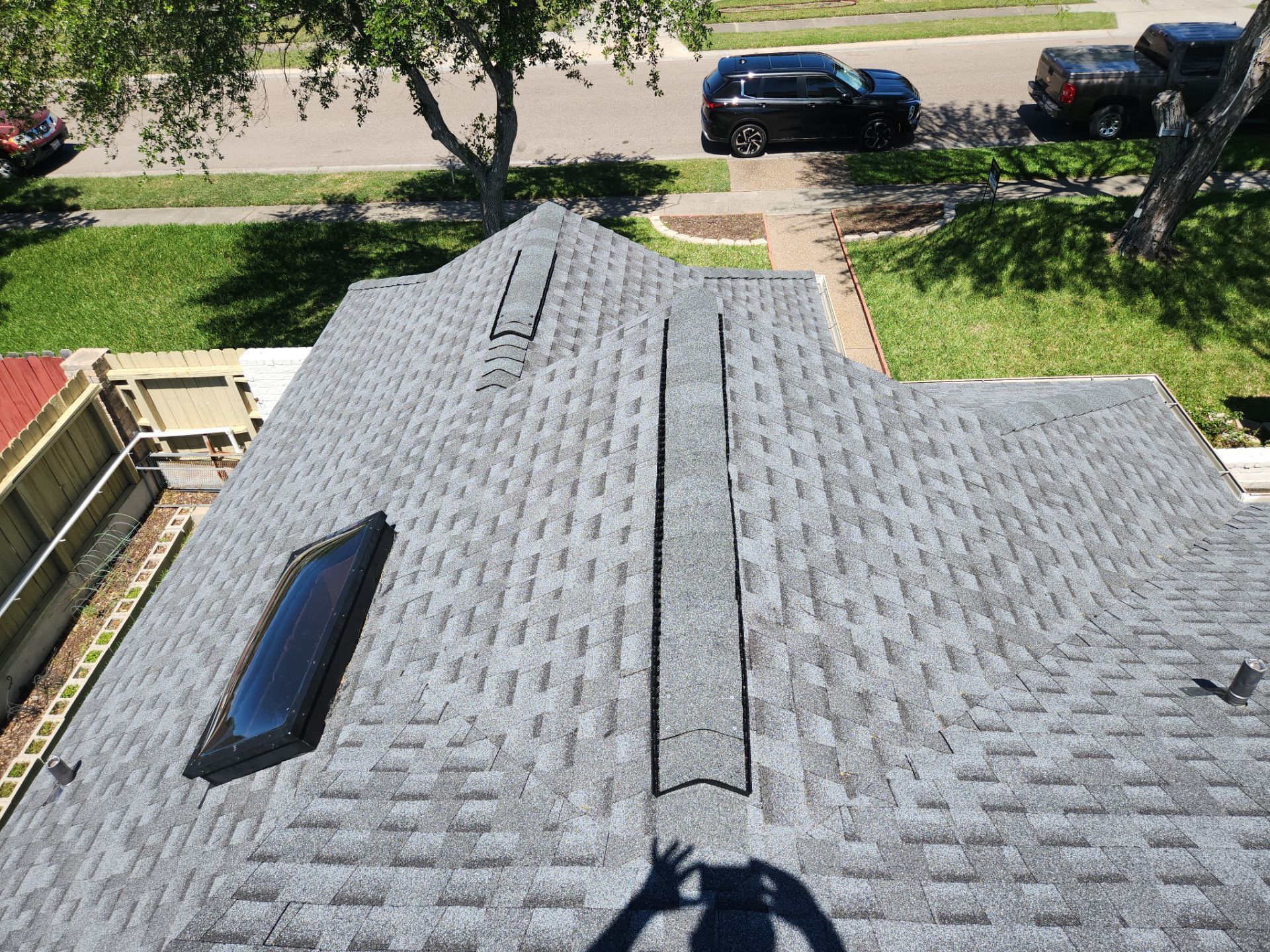 Residential Roofing Installation using GAF HDZ Pewter Grey by Lighthouse Roofing
