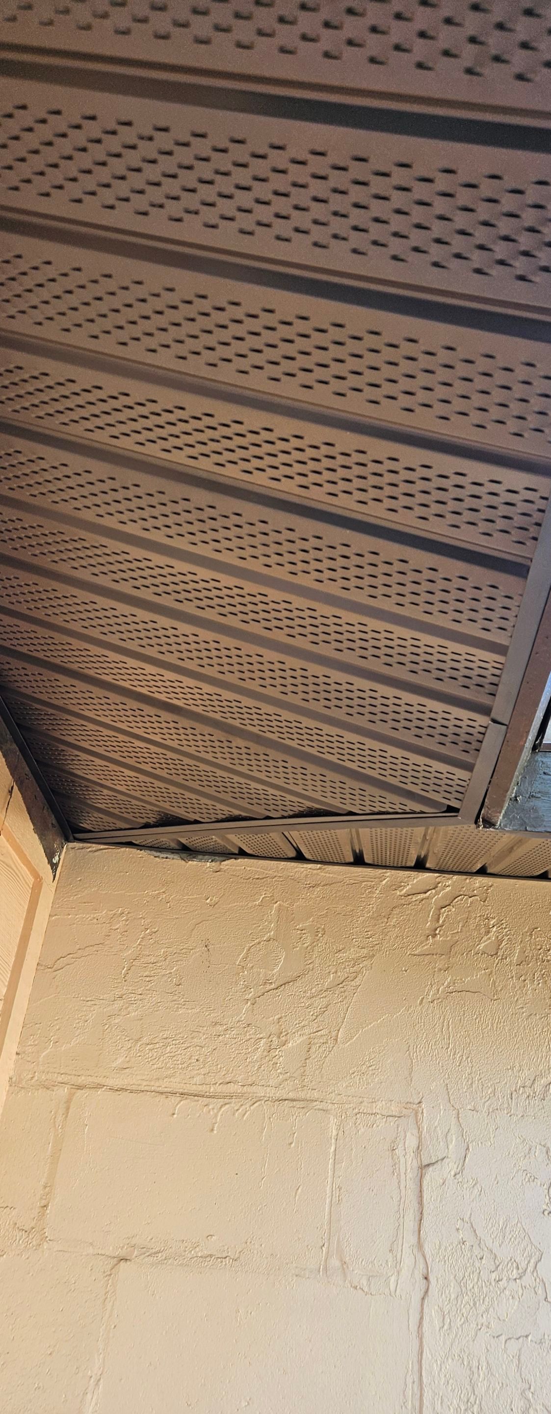 Musket Brown Soffit Installation in Sarasota FL by Gutter Professors