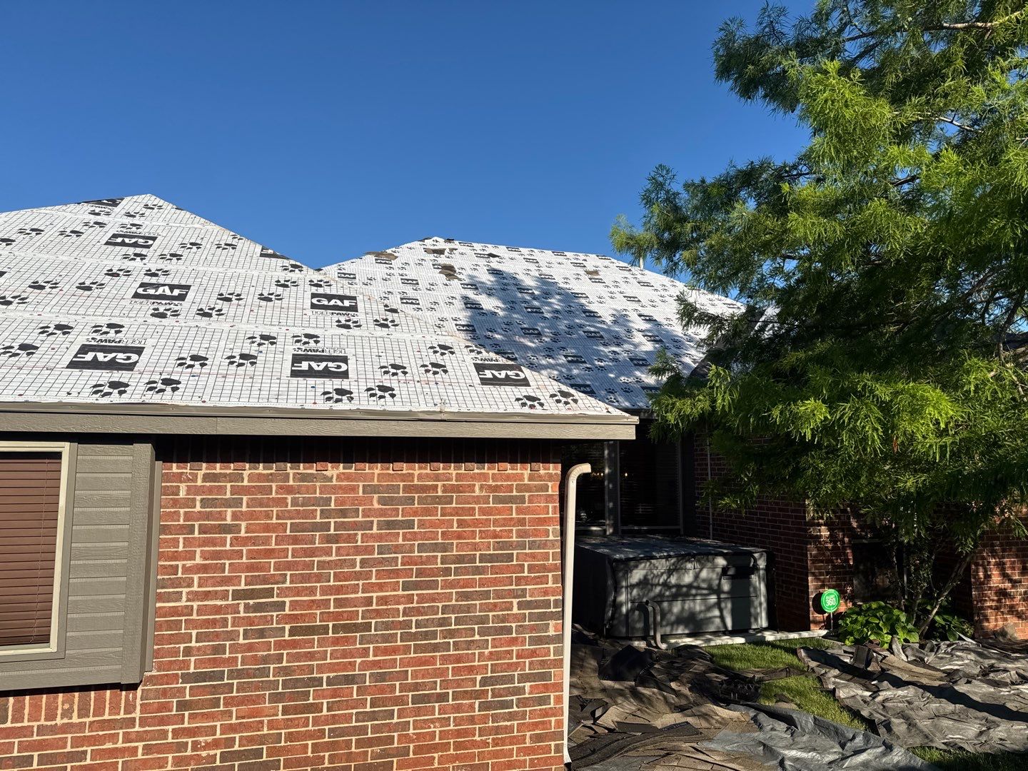 Residential Roofing Installation using GAF by Castillo Roofing