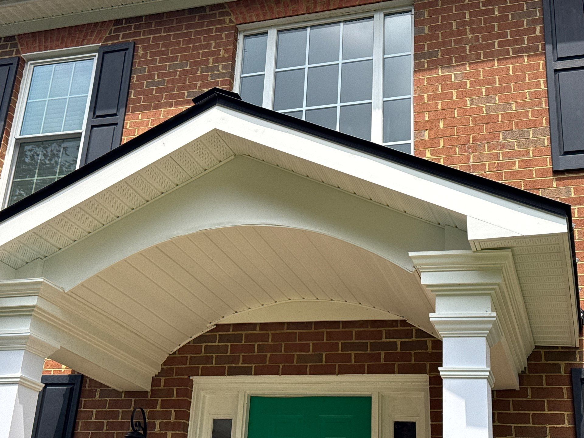 Standing Seam Metal Porch Roof Installation in Mechanicsville, VA by Cade Construction
