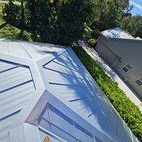 24ga 1" Nail-Strip Mill Finish by Total Roofing System The Metal Roof Experts