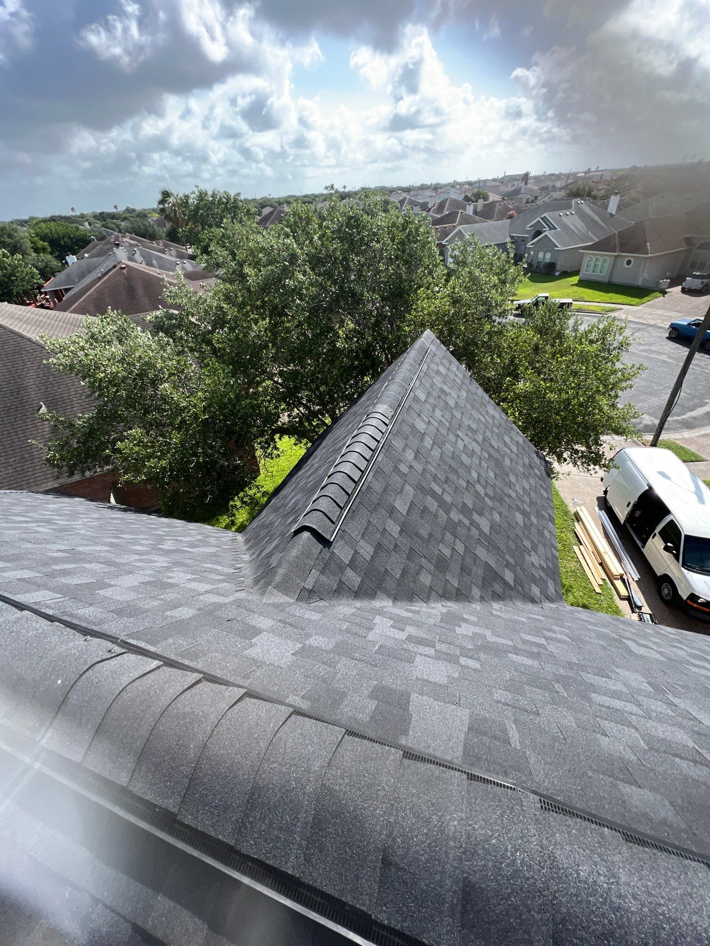 Steep and High...Let's get It! by Bayfront Roofing and Construction
