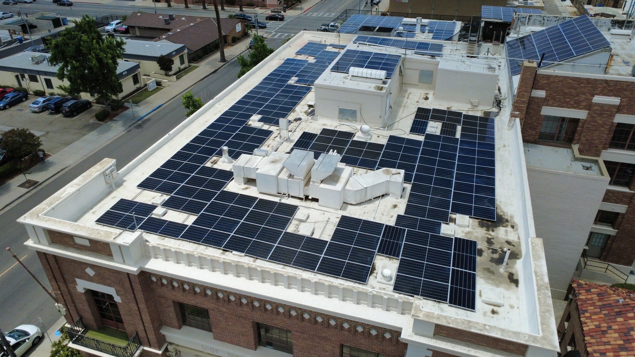 Commercial Solar Panel Cleaning by Palm Coast Solar Cleaning
