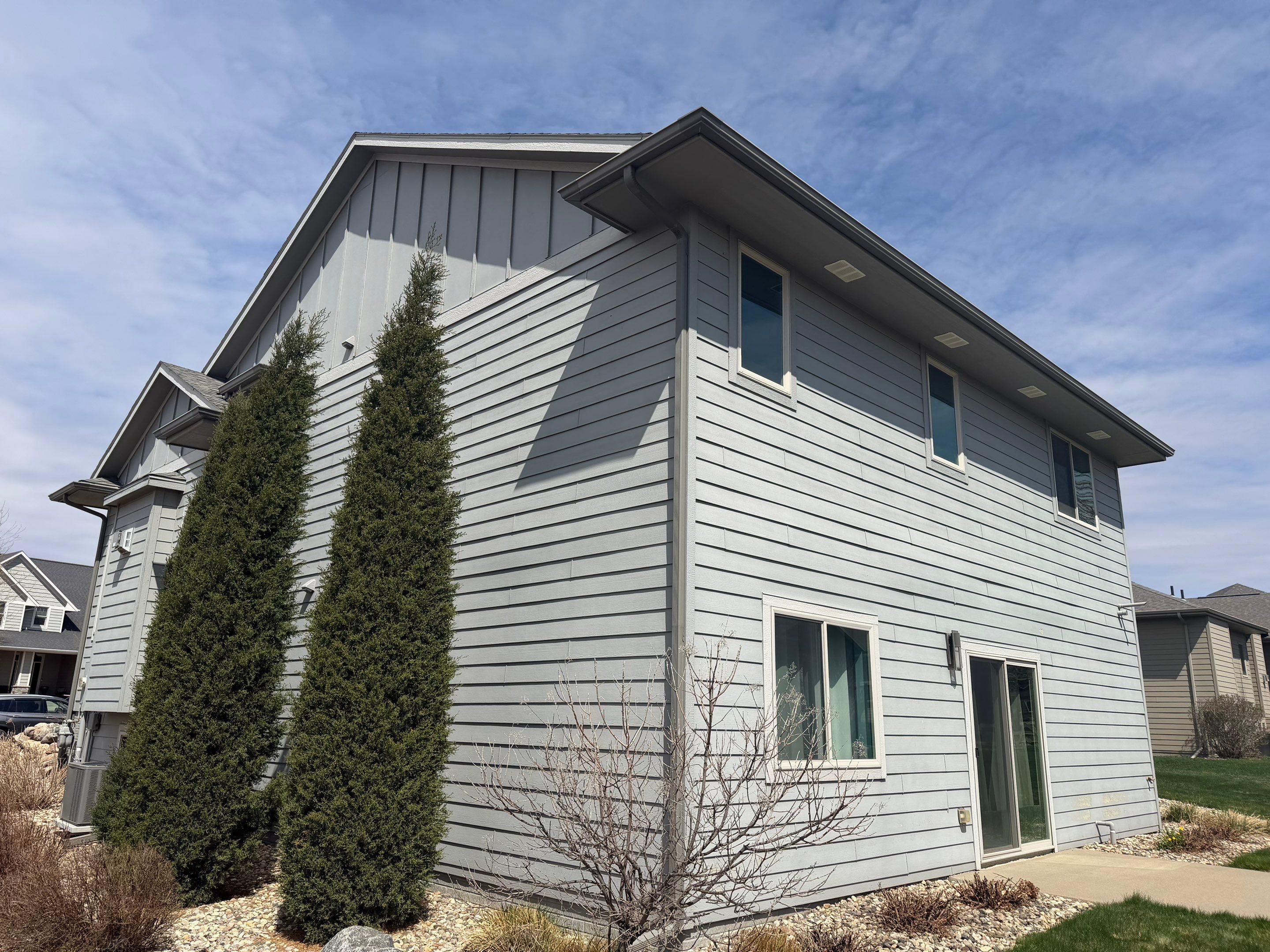 Residential Exterior Painting and Siding Maintenance in Sioux Falls by Select Painting, Coatings & Garage Cabinets