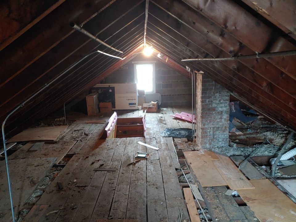 Blown-In Attic Insulation by Kraz Construction