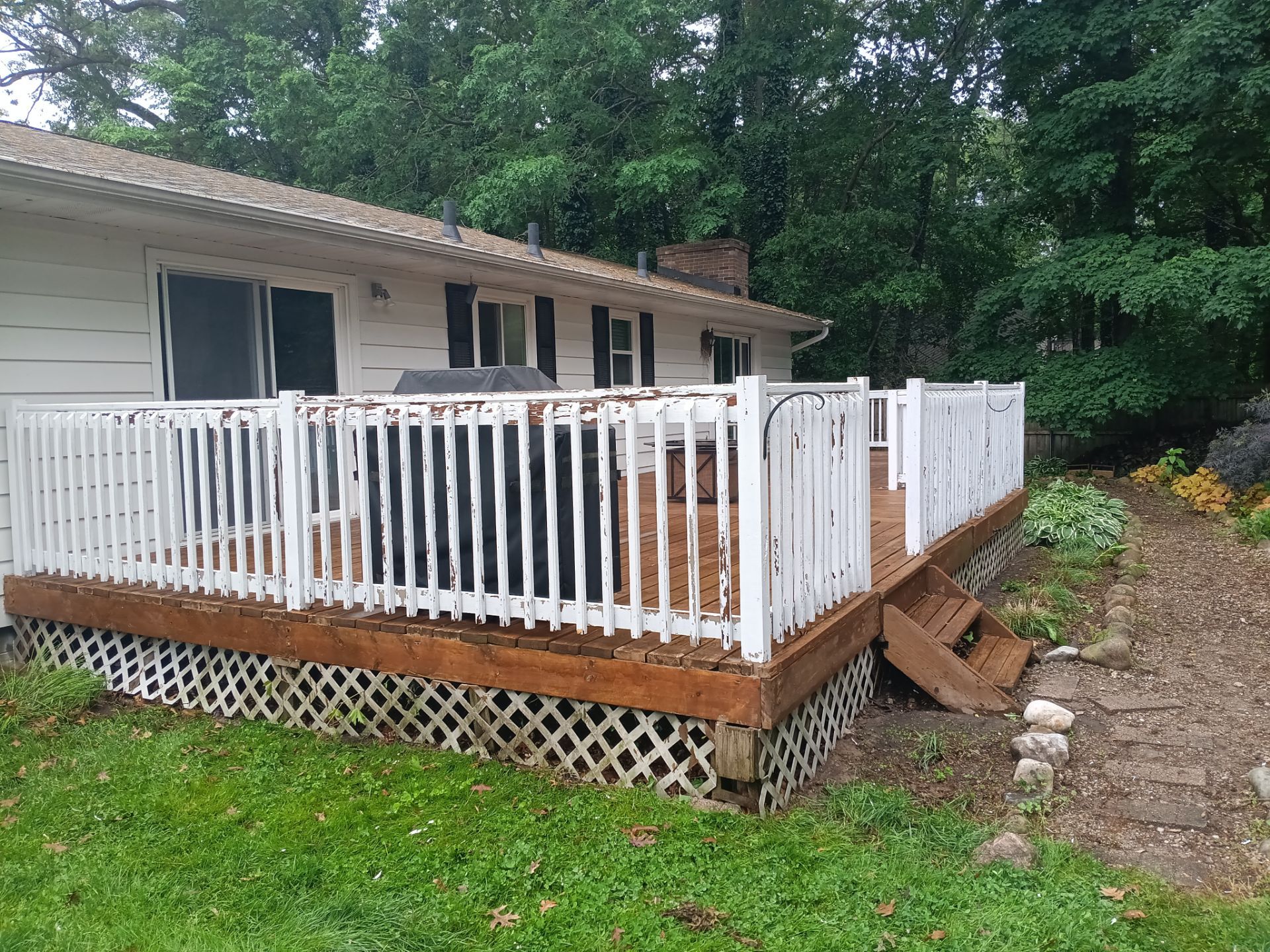 Deck Staining. by Gordon Painting