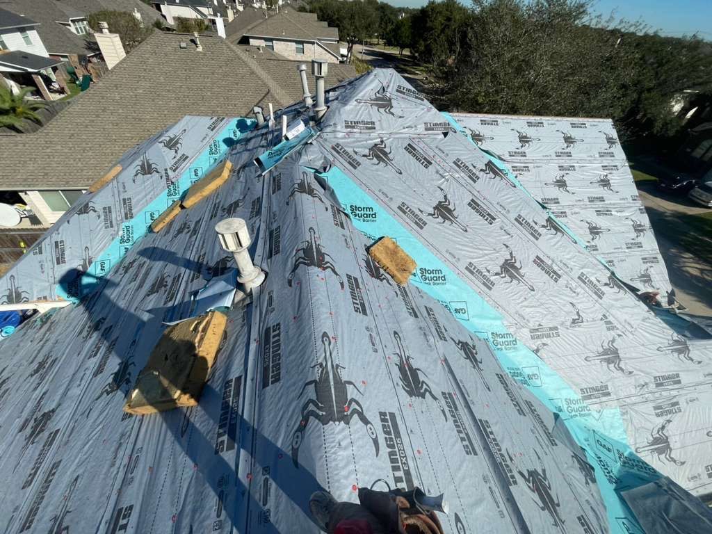 Residential Roof Replacement using GAF HDZ - Charcoal shingles by Elite Roofing LLC