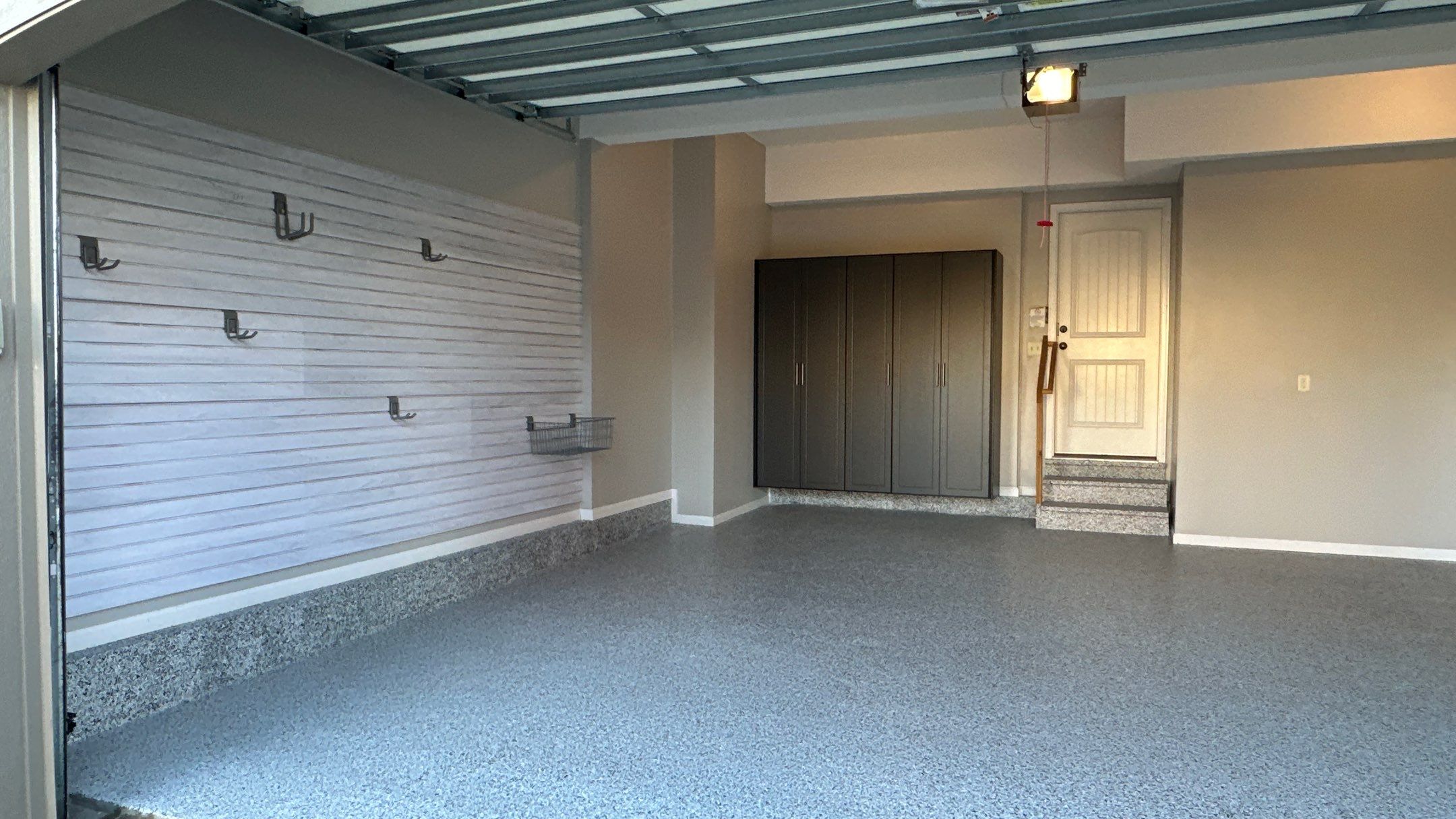 You too can transform your garage just like Justin S. by Banner Garage