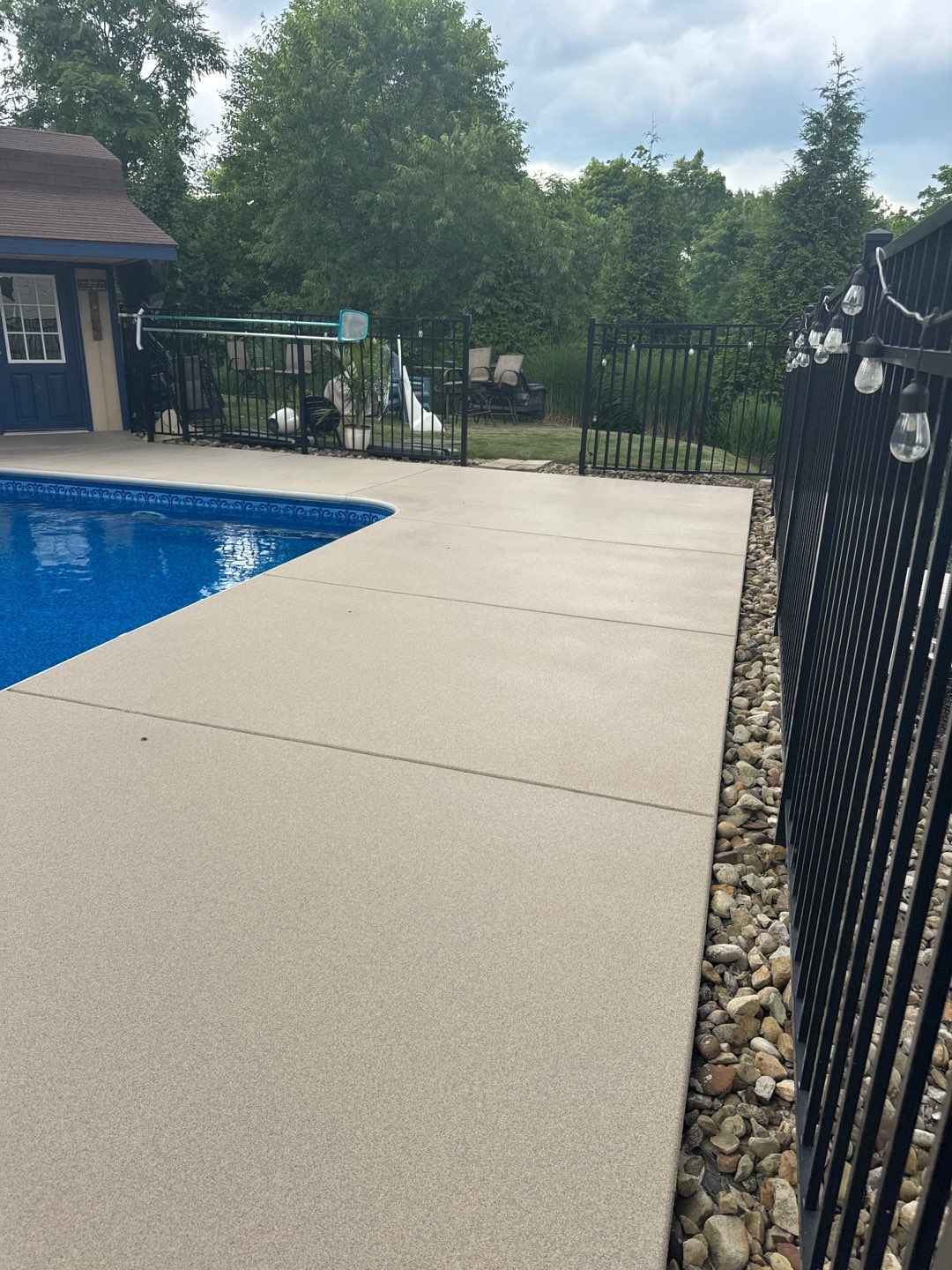 Oxford Pool Deck Project in Baden by Floors in a Day, Inc