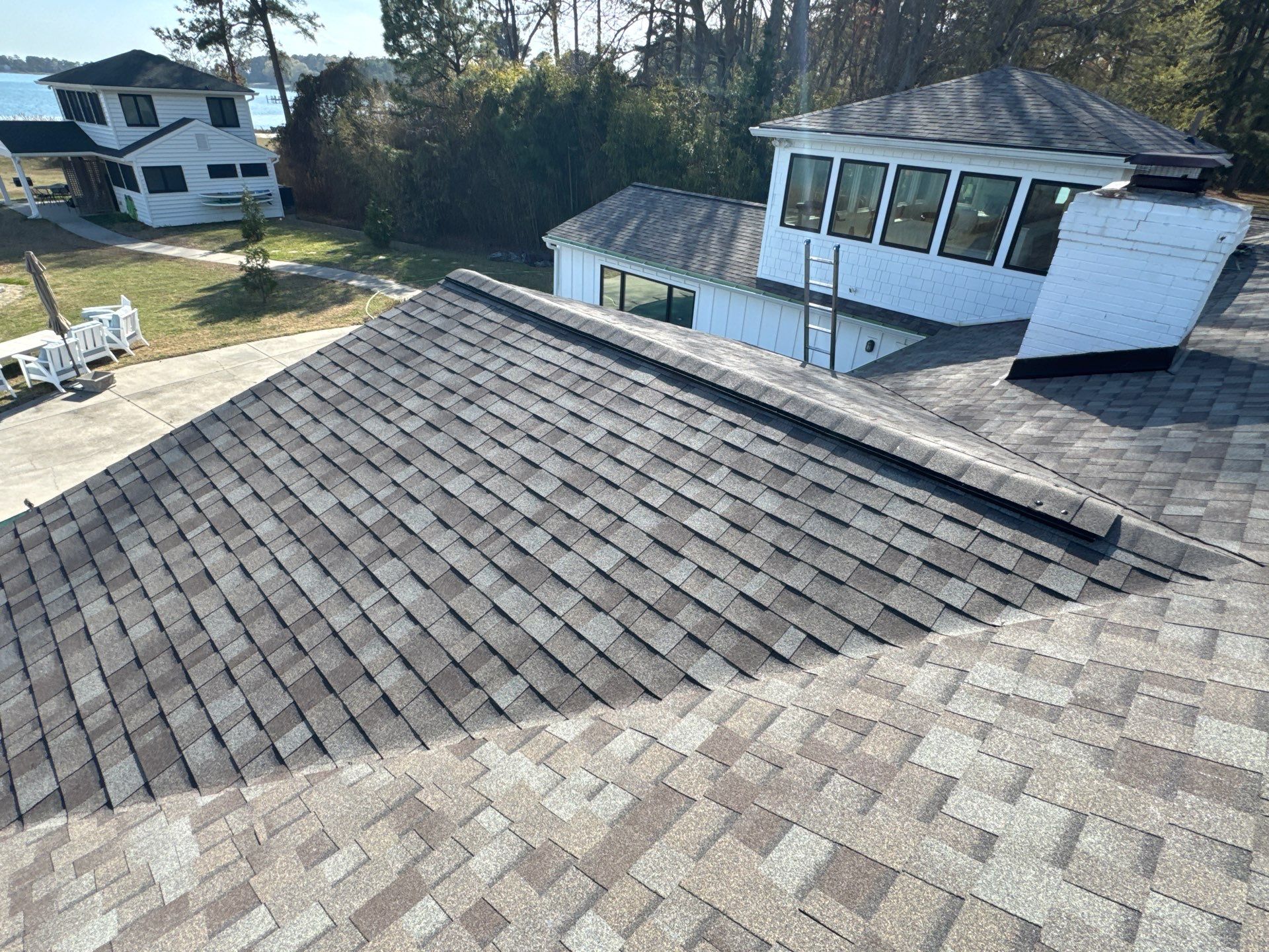 Roof Replacement in White Stone by Cade Construction