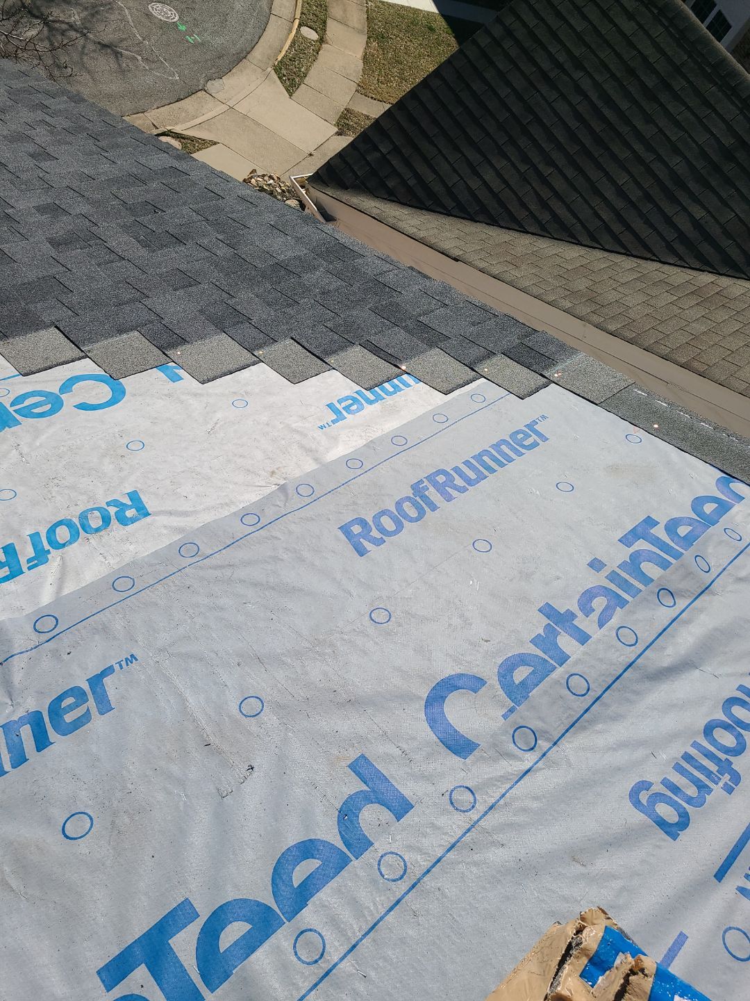 Burke: Residential Roof Replacement with CertainTeed Landmark Pro in Max Def Moire Black by RM Banning, Inc.