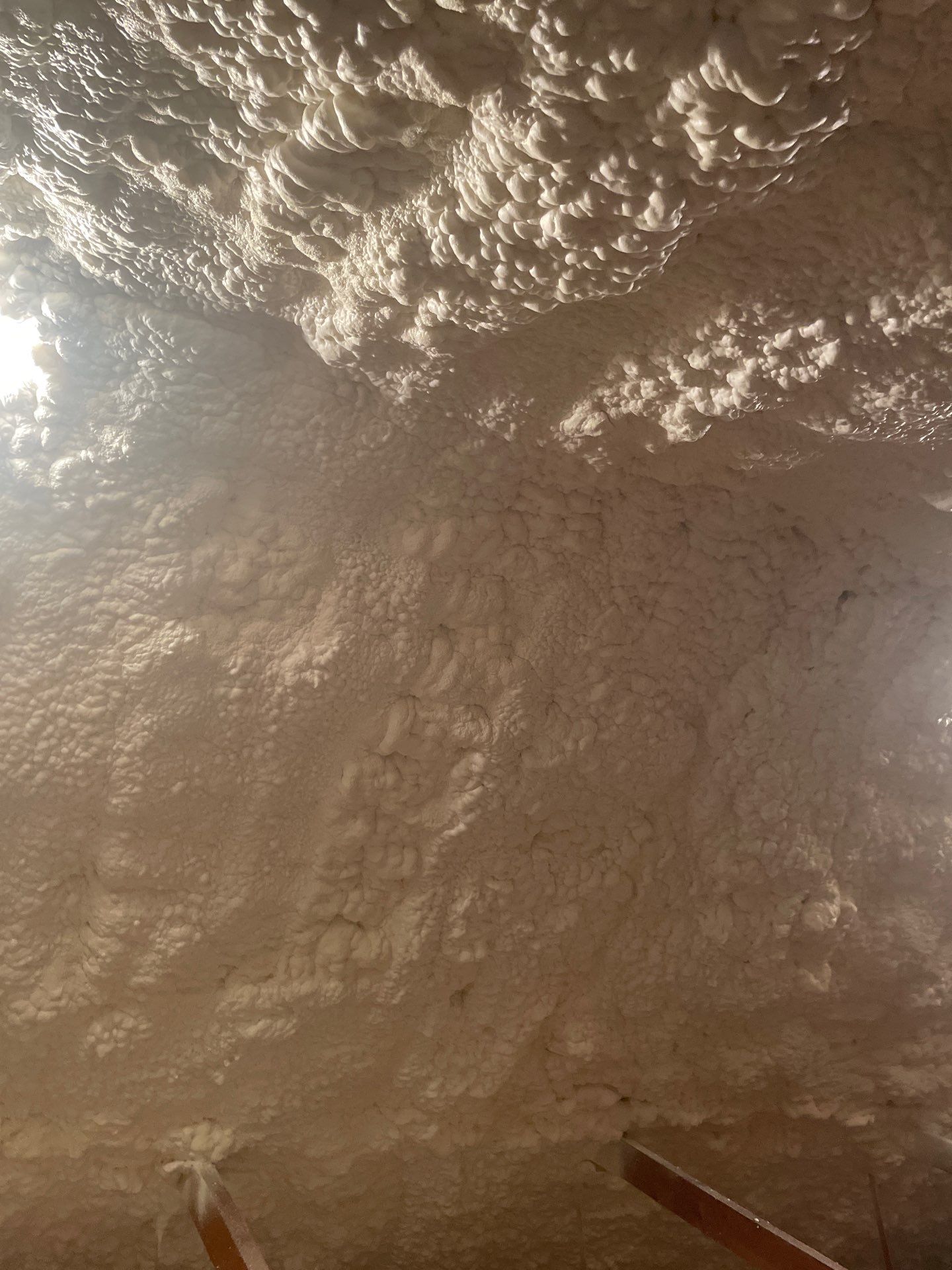 Attic Insulation using open cell spray foam by NYS Foam & Energy