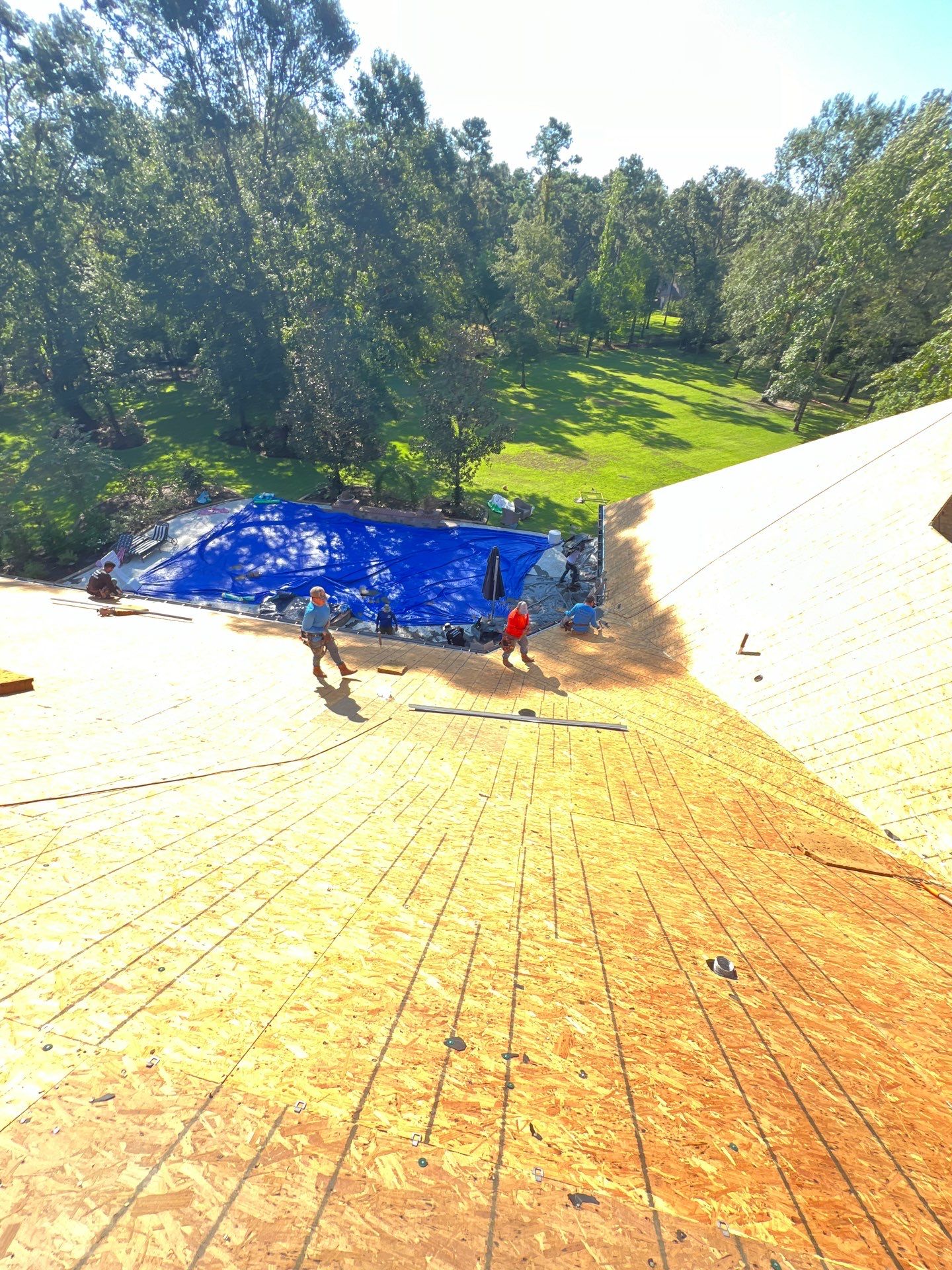 Residential Roofing Installation using Owen's Corning Duration (Lifetime) Shingles by Roof Repair Company
