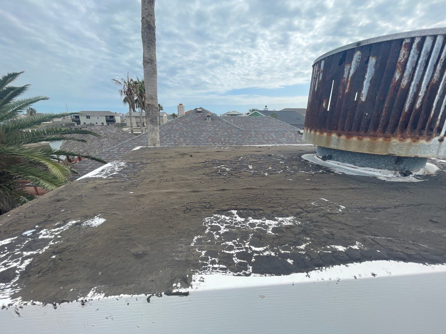 Residential Roofing Repair using Galvanized Chimney Cap & Chase by Lighthouse Roofing