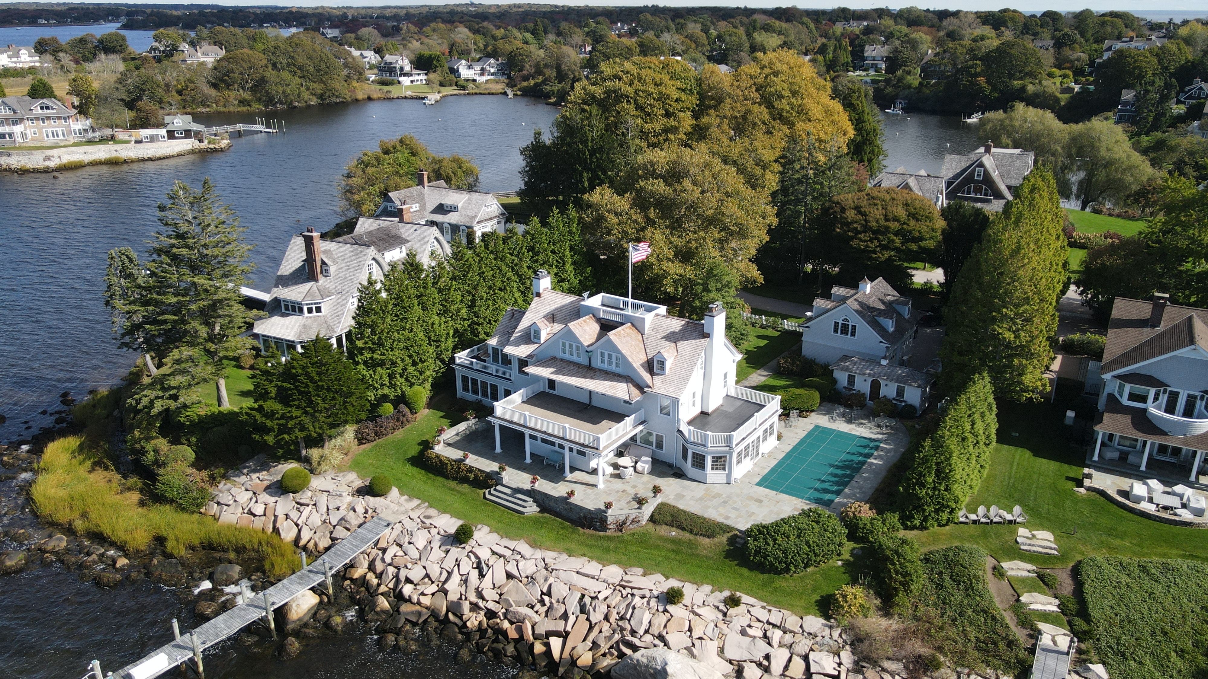 Watch Hill Private Residence - Red Cedar, Copper & Flat Roof by Rinaldi Brothers