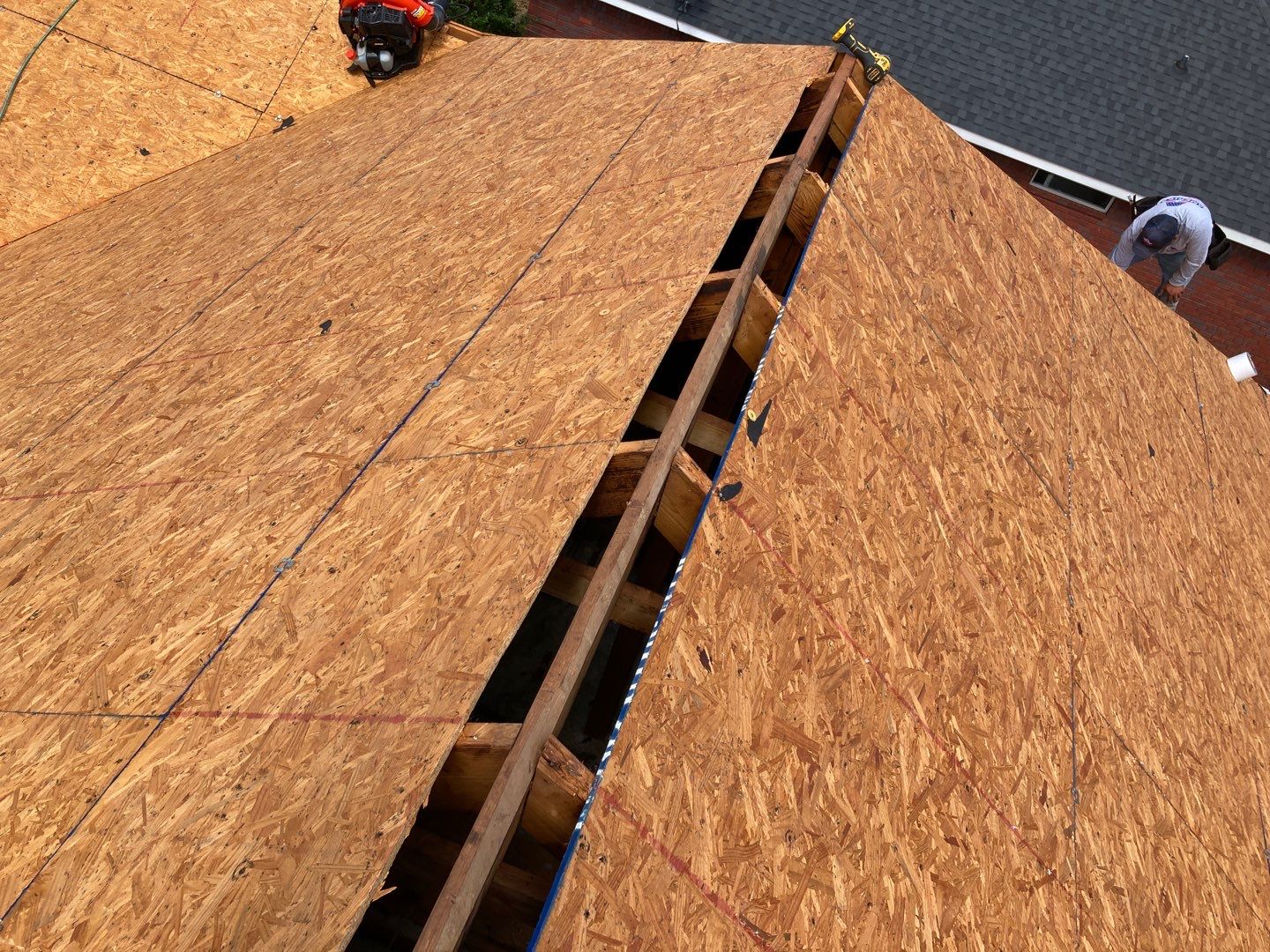Residential Roofing Installation using Roof Replacement by American Roofing & Construction LLC