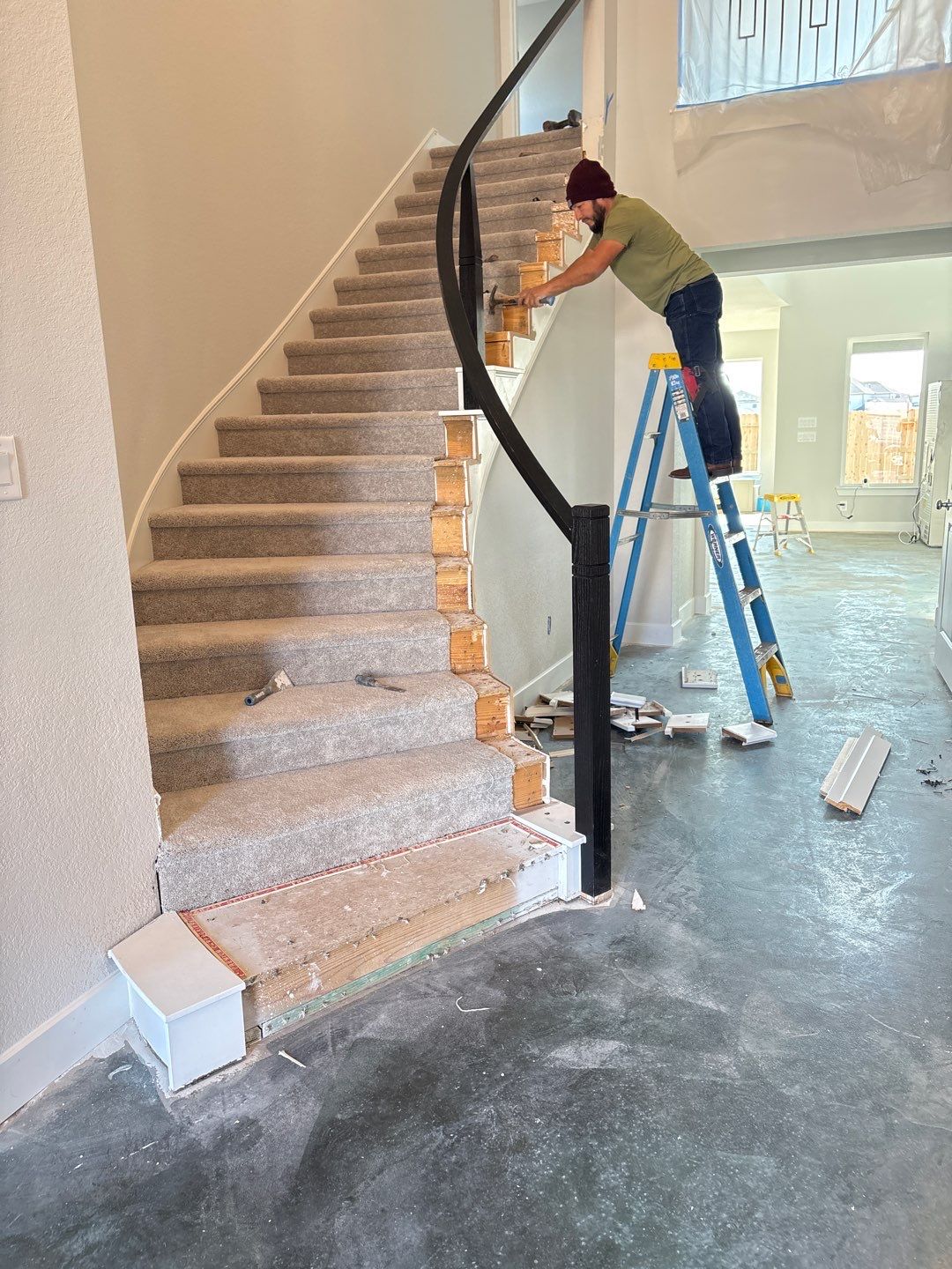 Post-Water Damage Reconstruction – Newly Built Home by L&T General Contractors and Restoration INC
