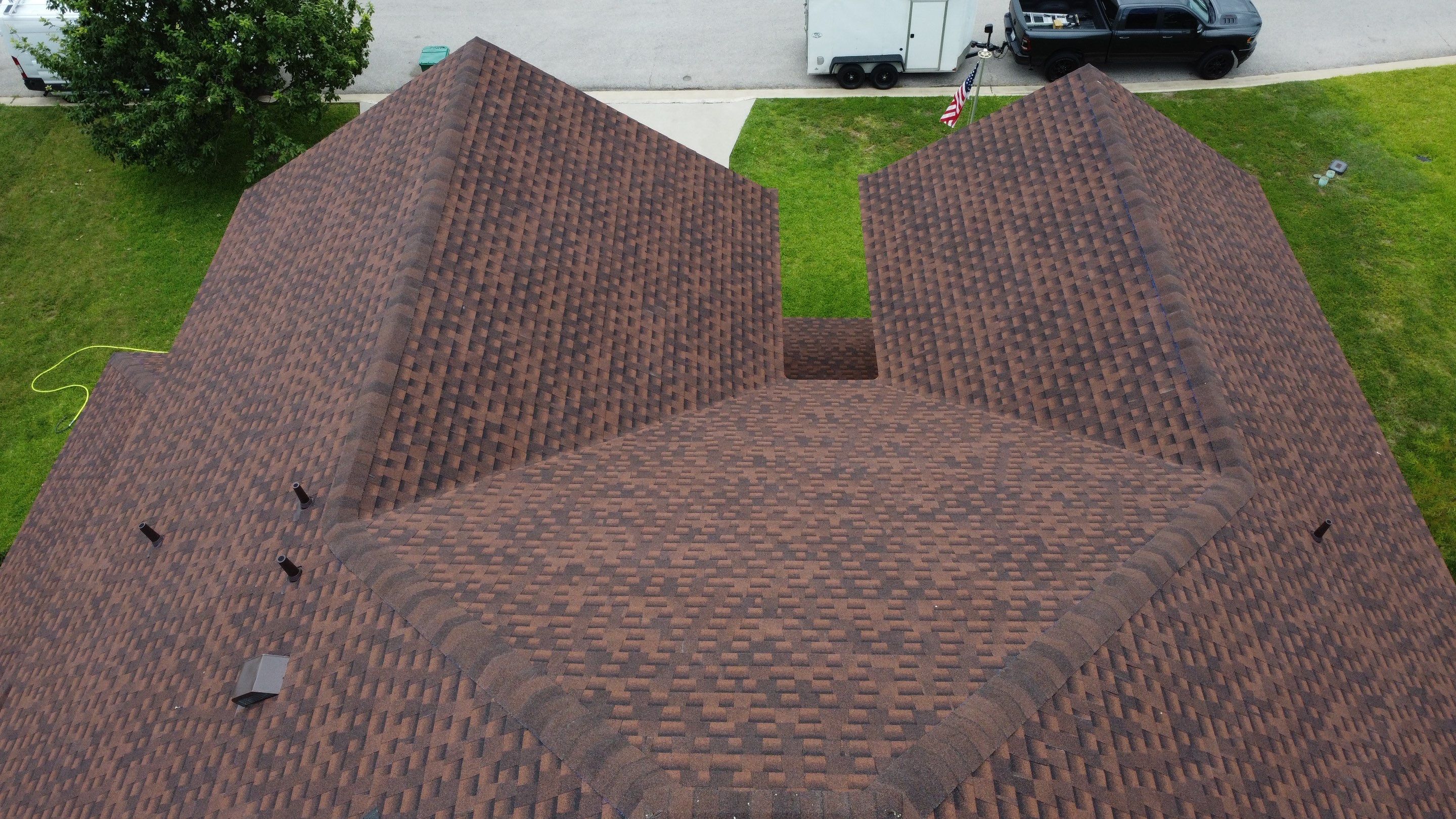 Reroof project in Harker Heightse by ROAM Roof & Solar